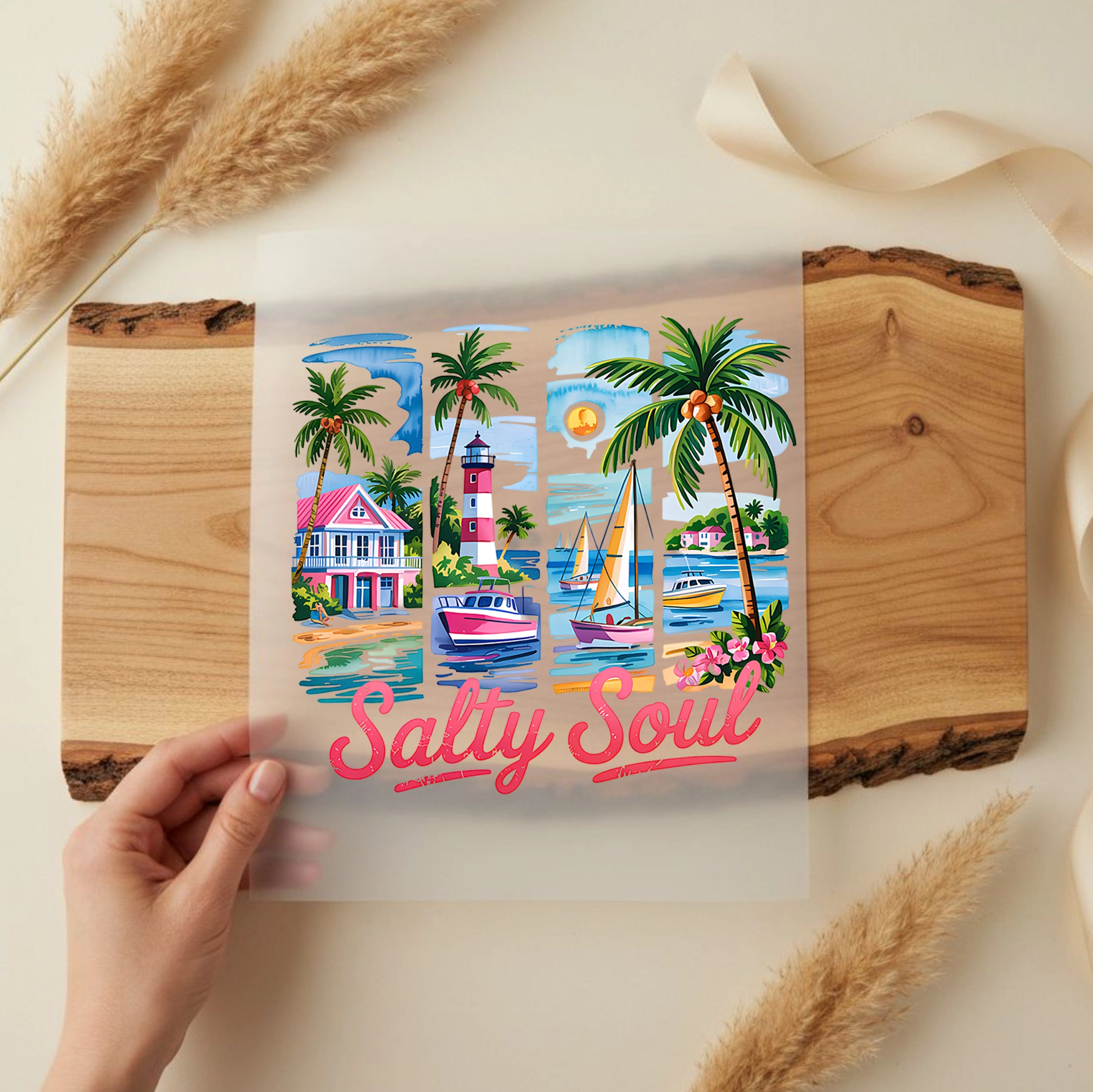 Bügelbild Salty Soul