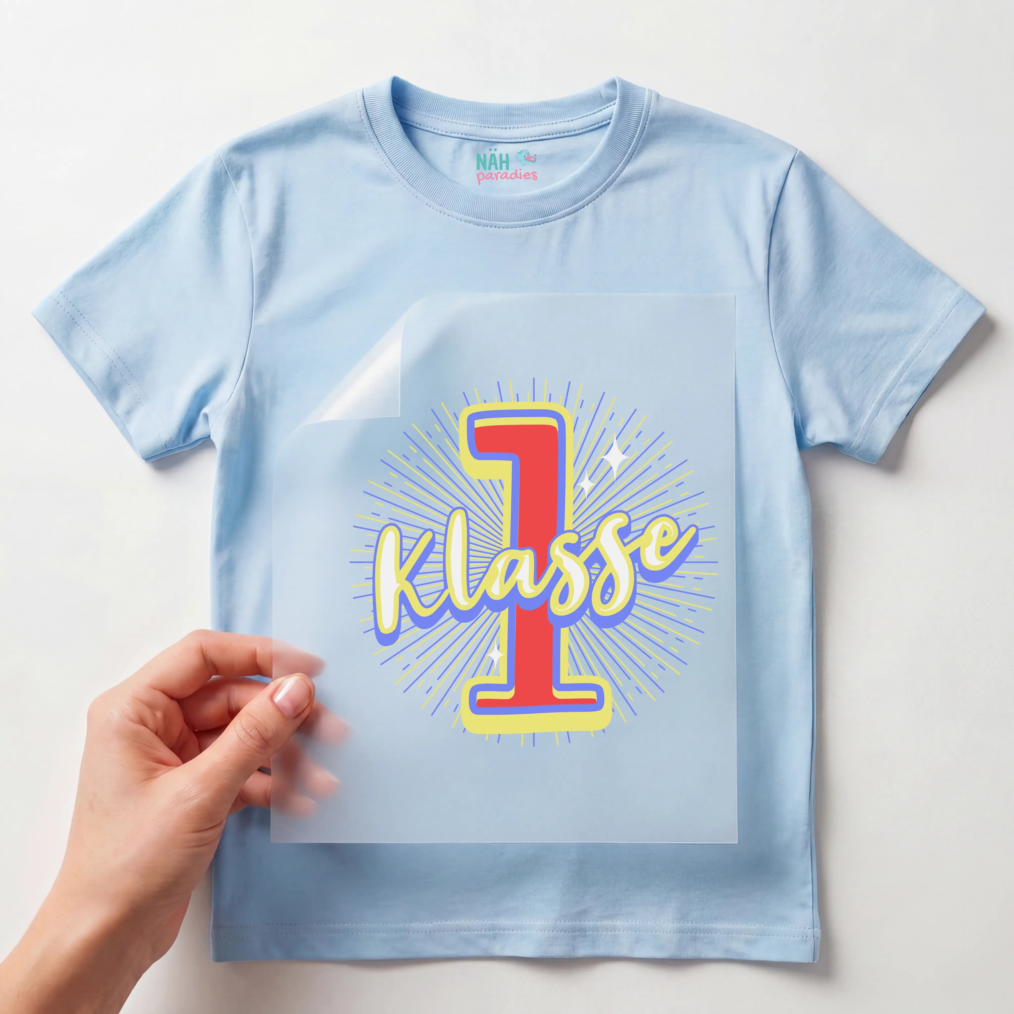 Bügelbild Erste Klasse 1
