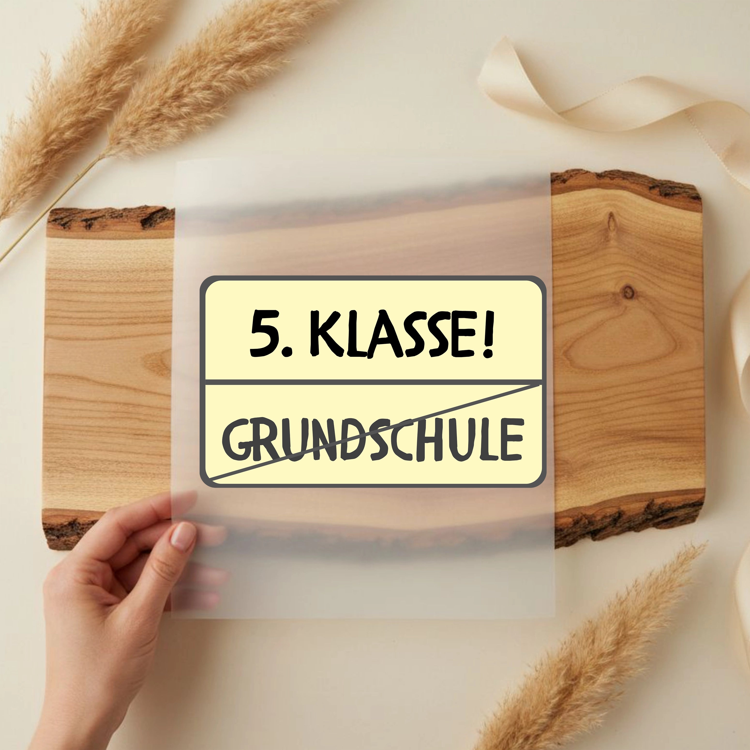 Bügelbild Grundschule - 5. Klasse
