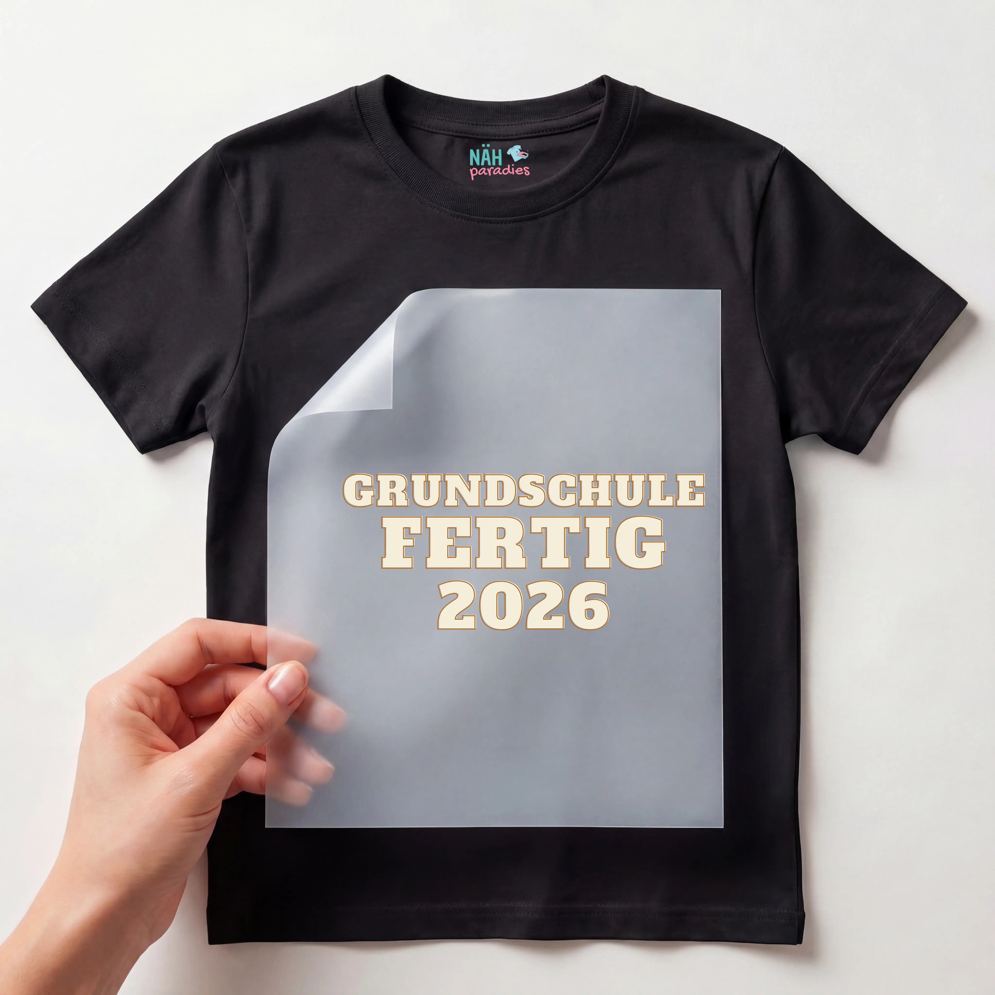 Bügelbild Grundschule fertig