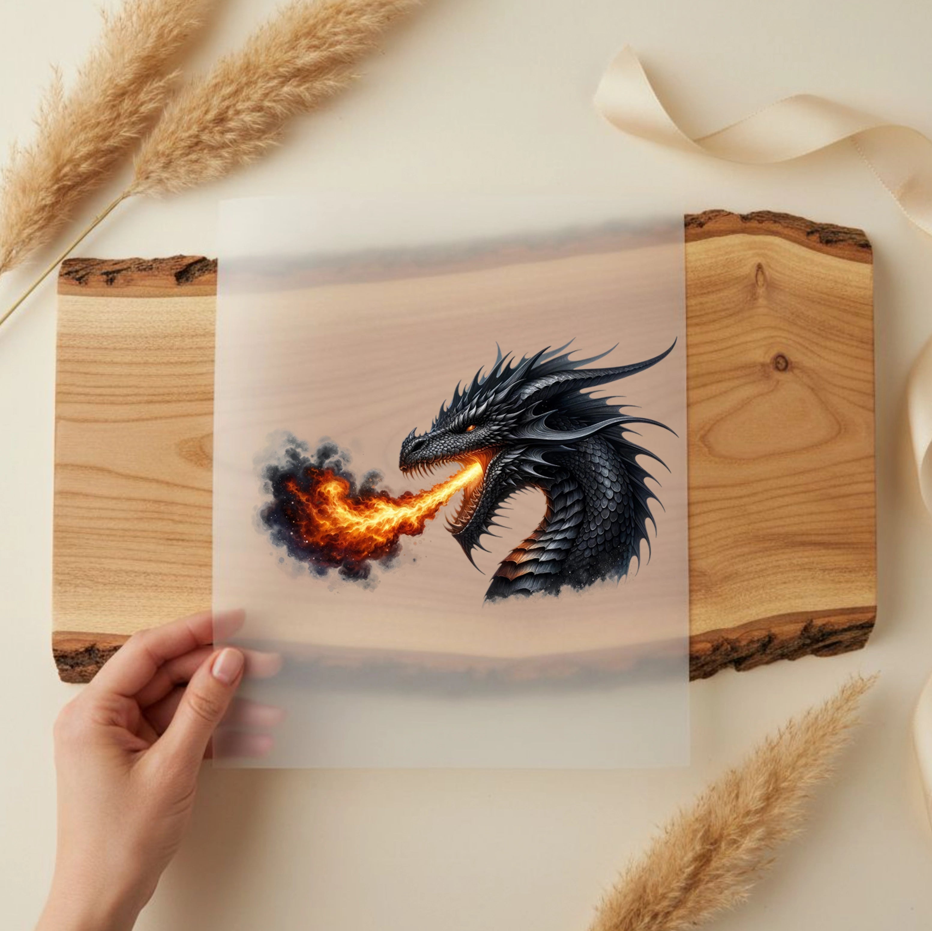 Bügelbild Infernodrache