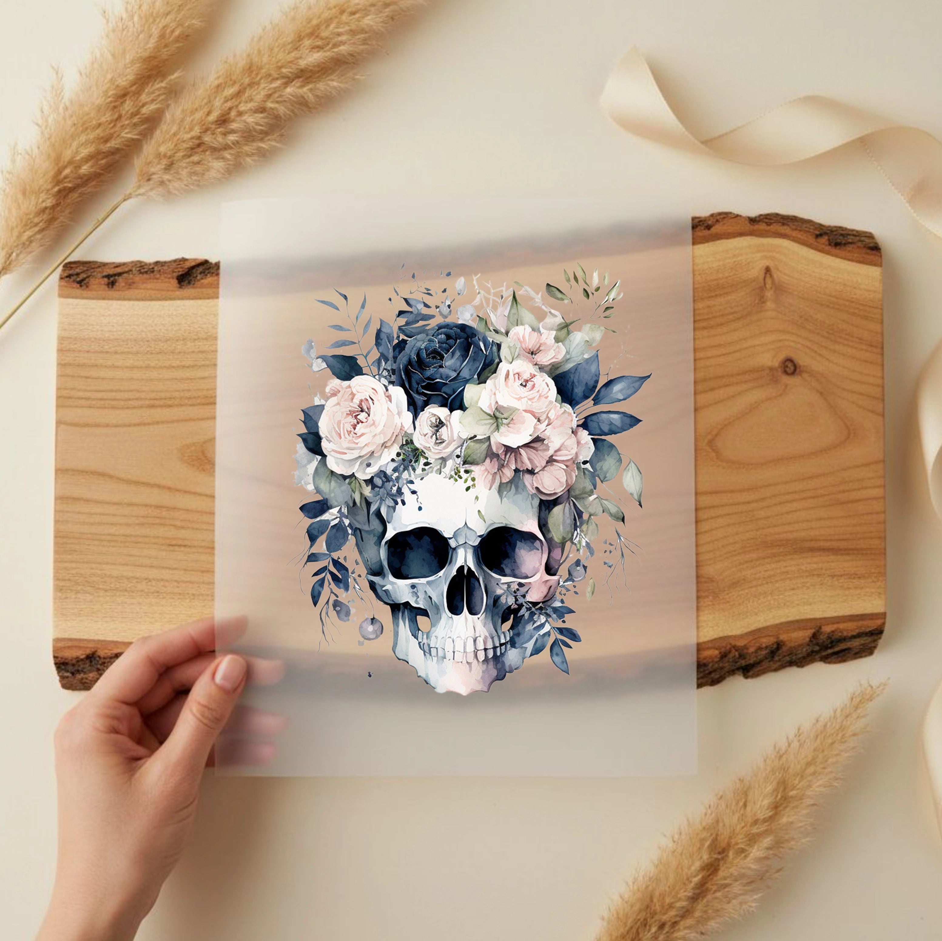 Bügelbild Schädel des Jenseits