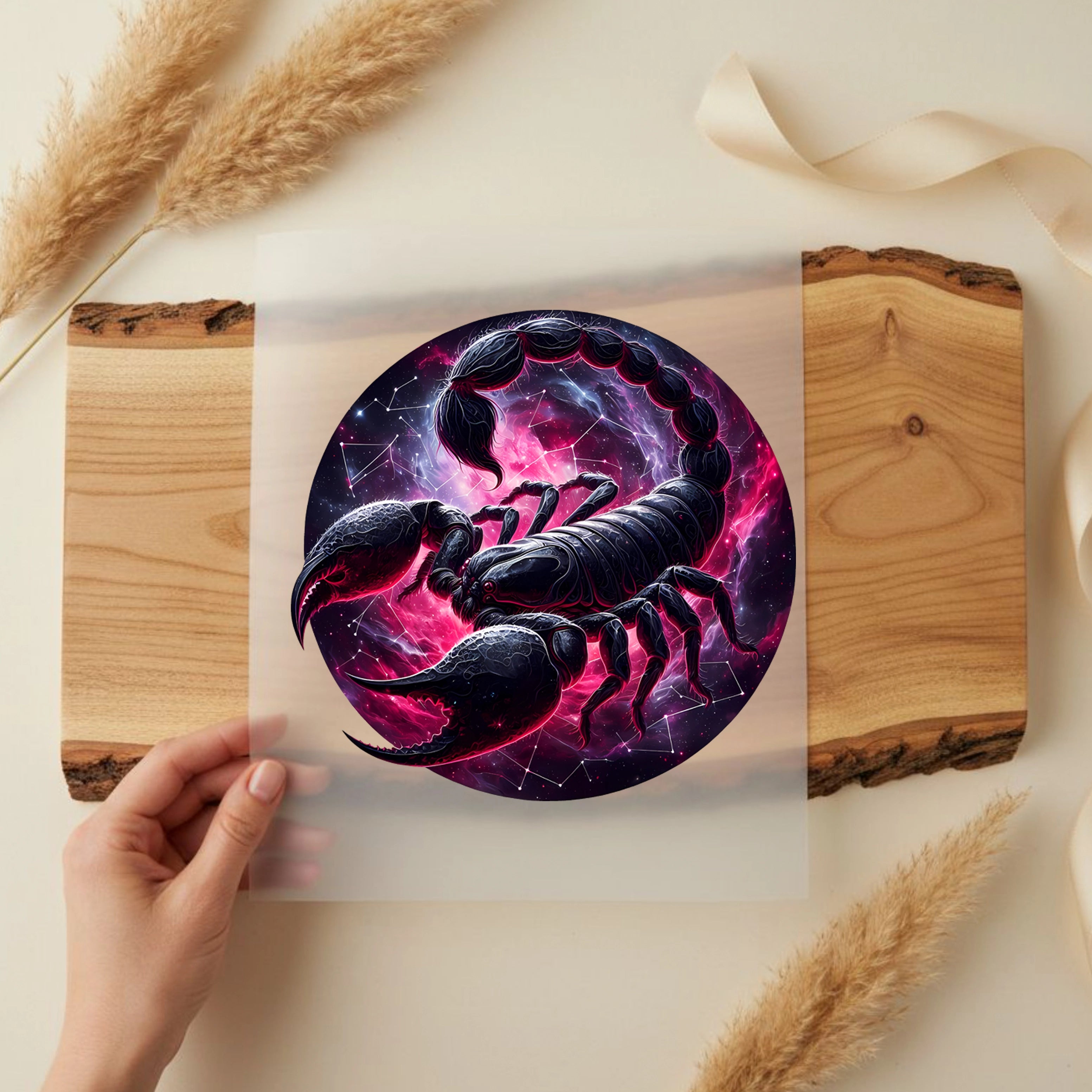 Bügelbild Sternzeichen Galaktischer Skorpion