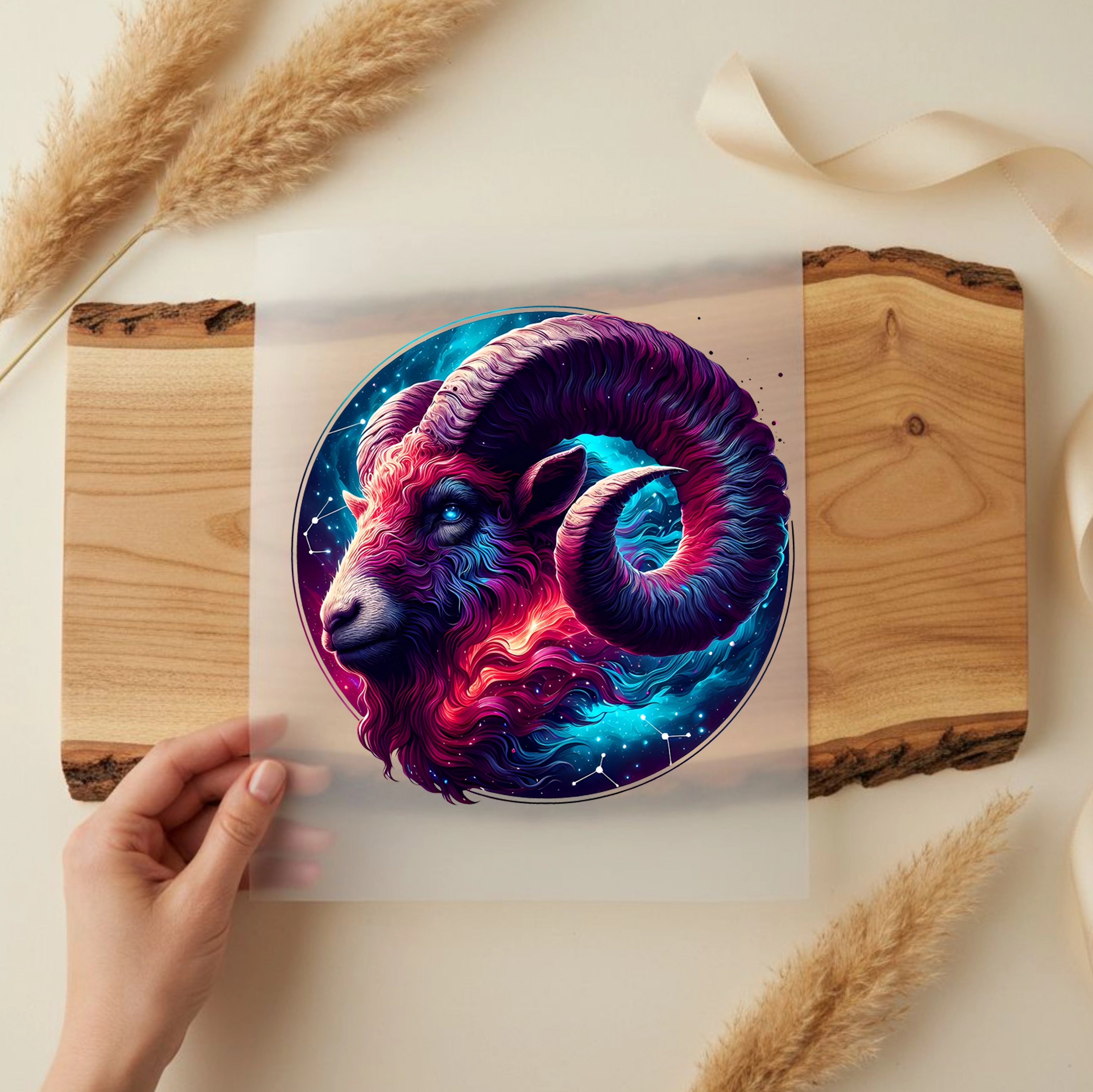 Bügelbild Sternzeichen Galaktischer Widder