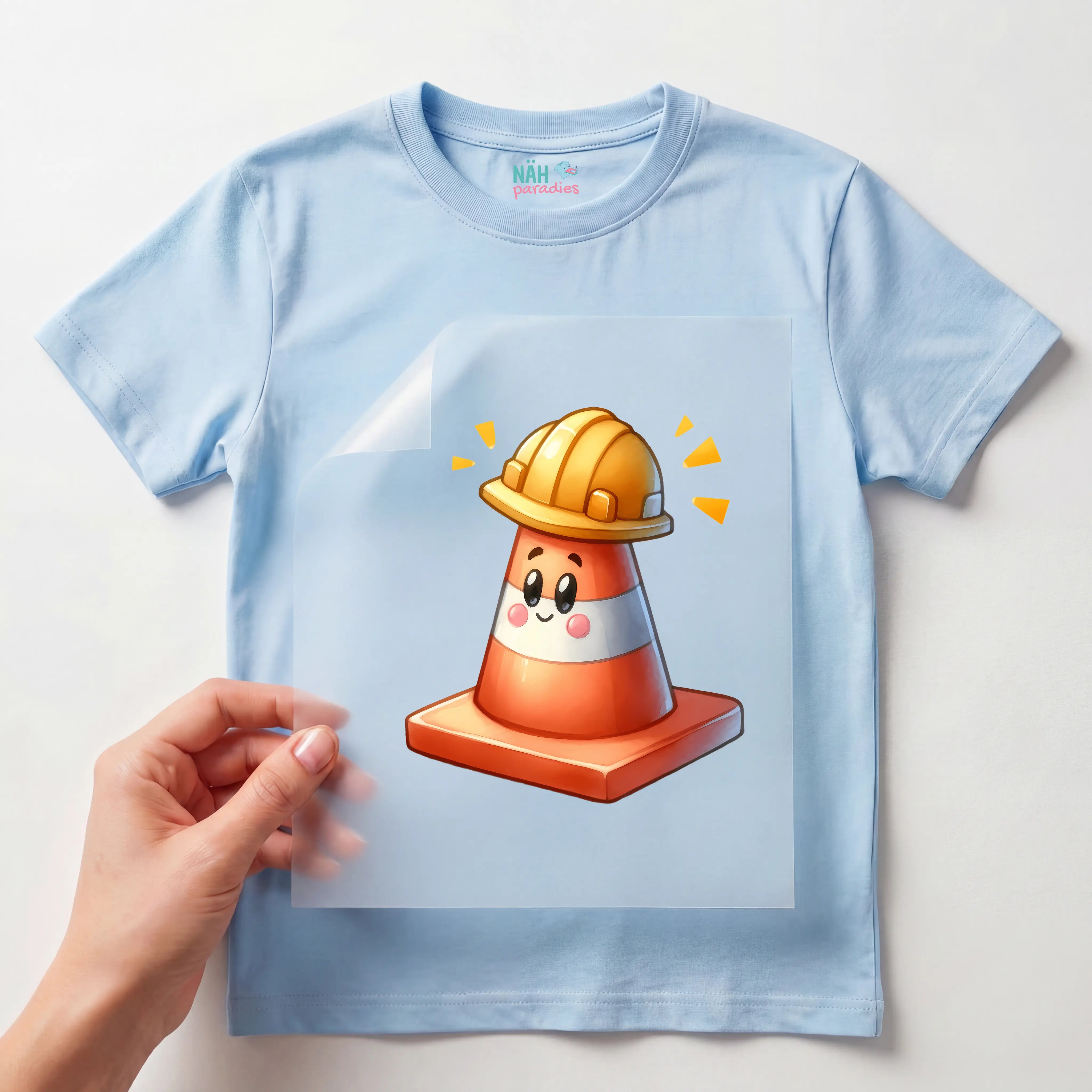 Bügelbild Fröhlicher Kegel