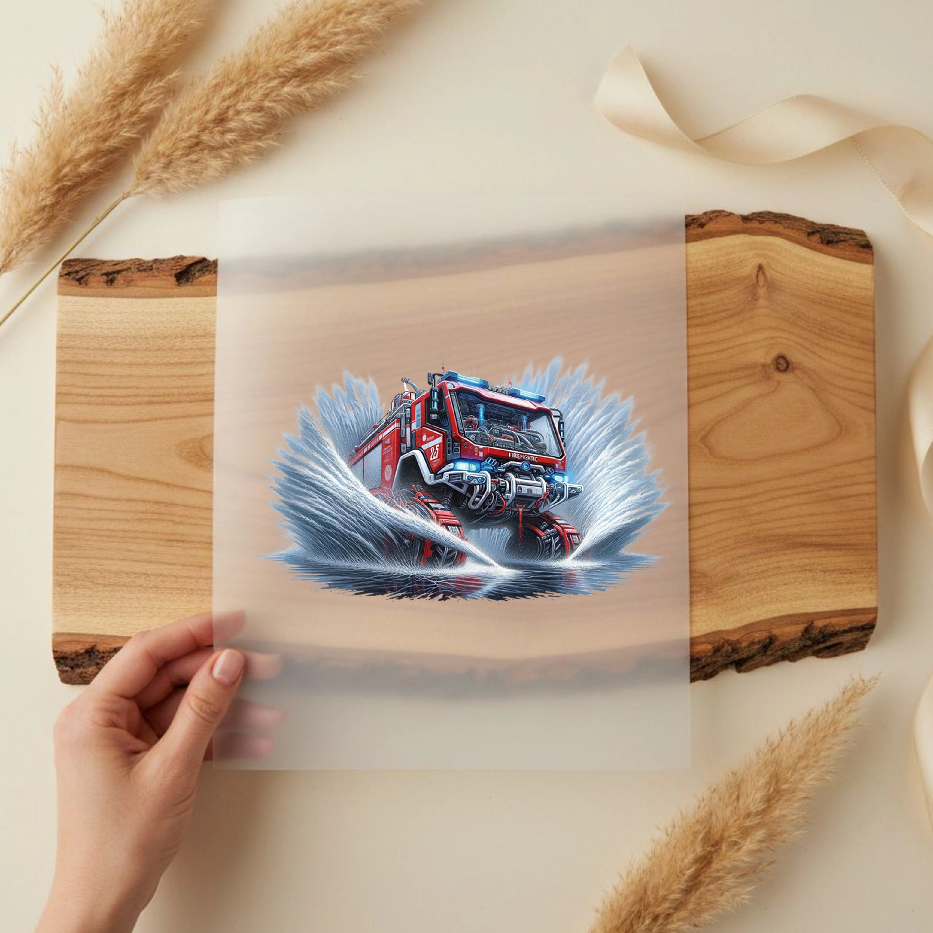 Bügelbild Future Feuerwehr Hydrowächter