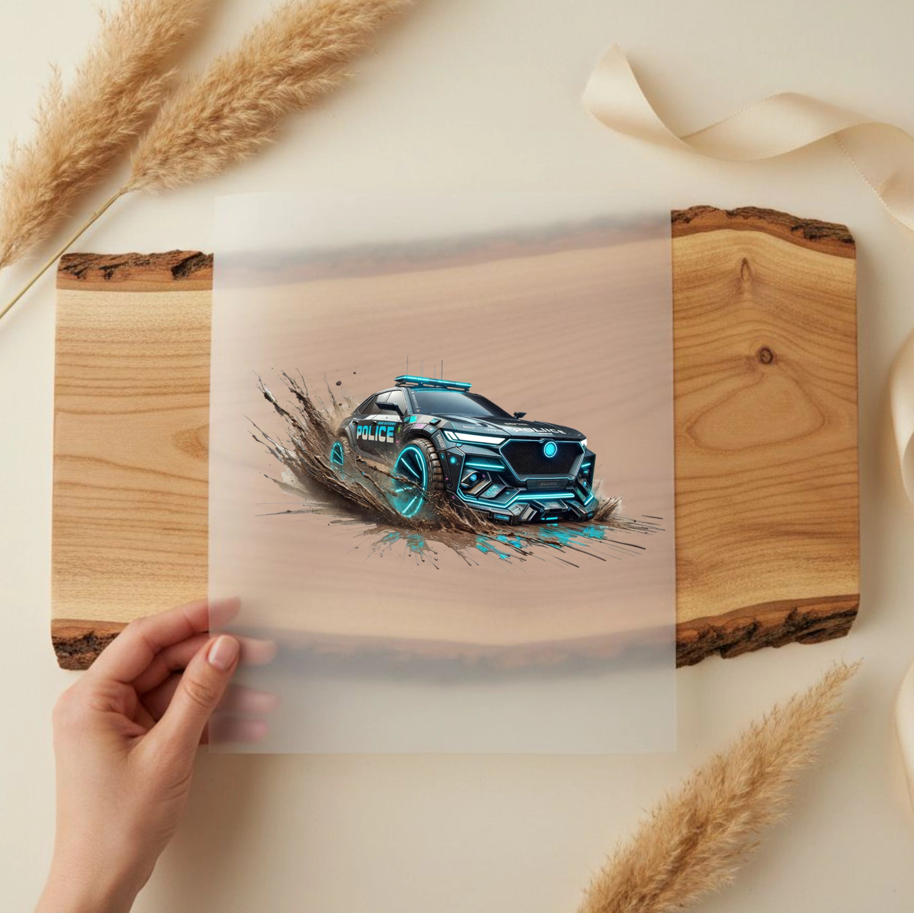 Bügelbild Future Police Patrol