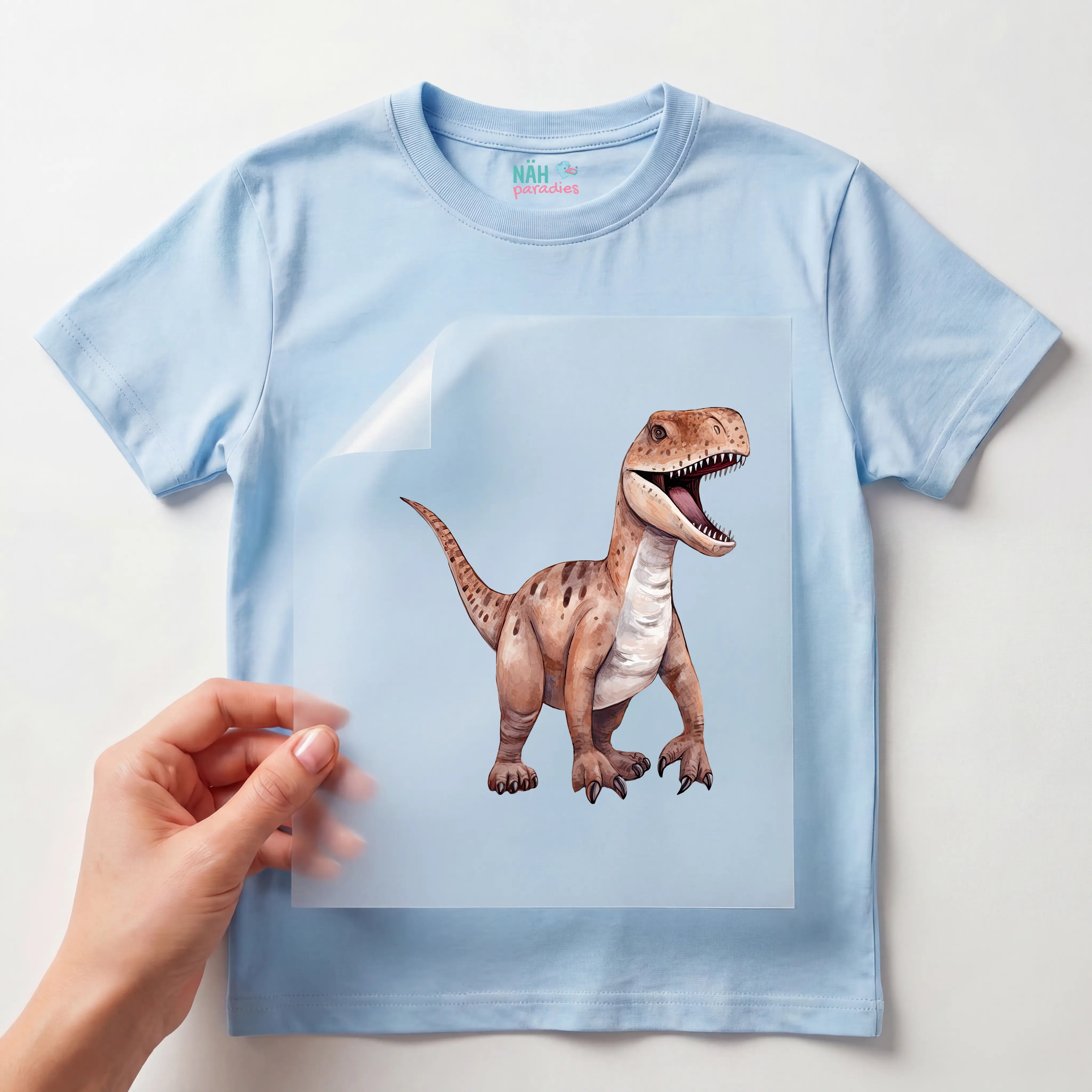 Bügelbild Dinosaurier