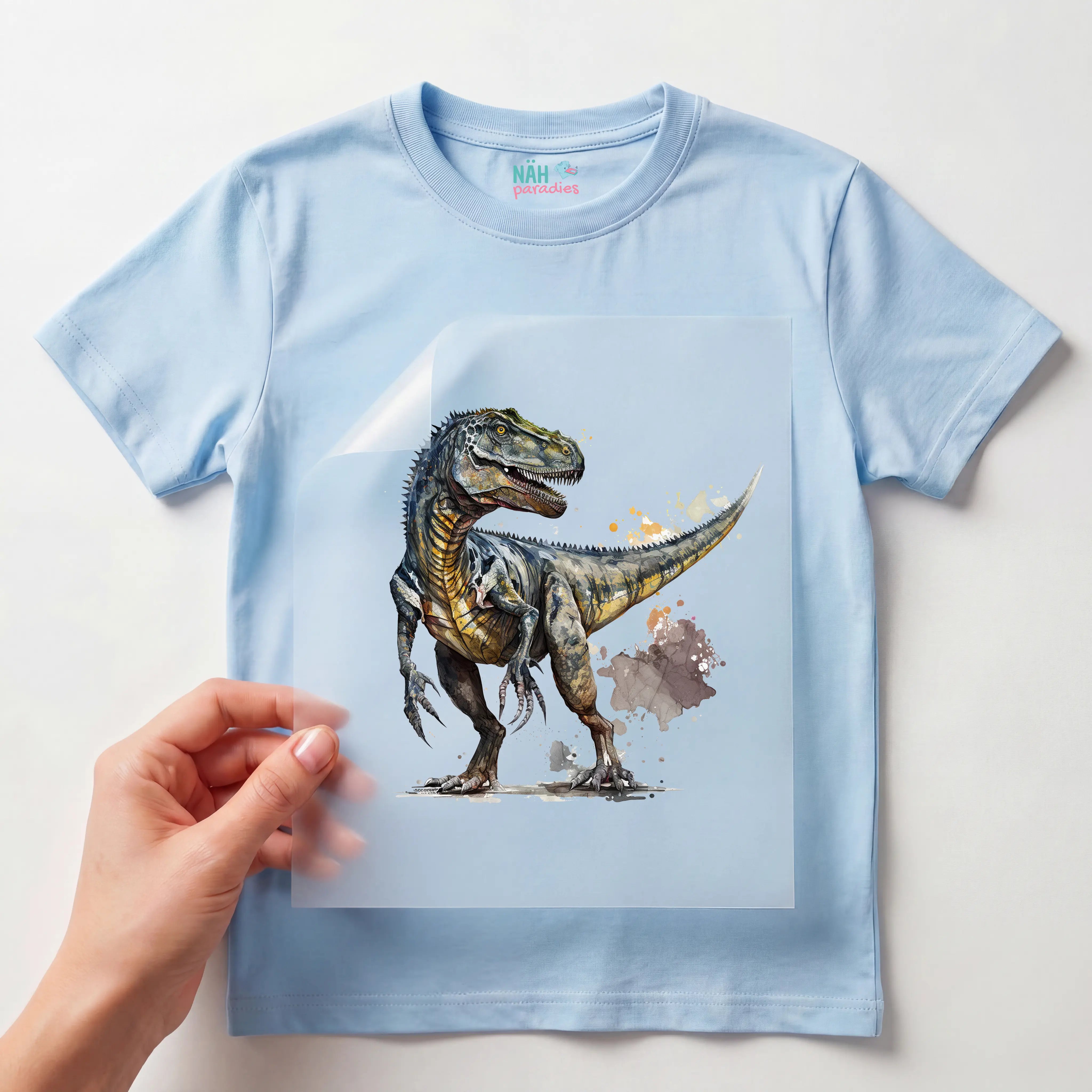 Bügelbild T-Rex Dinosaurier