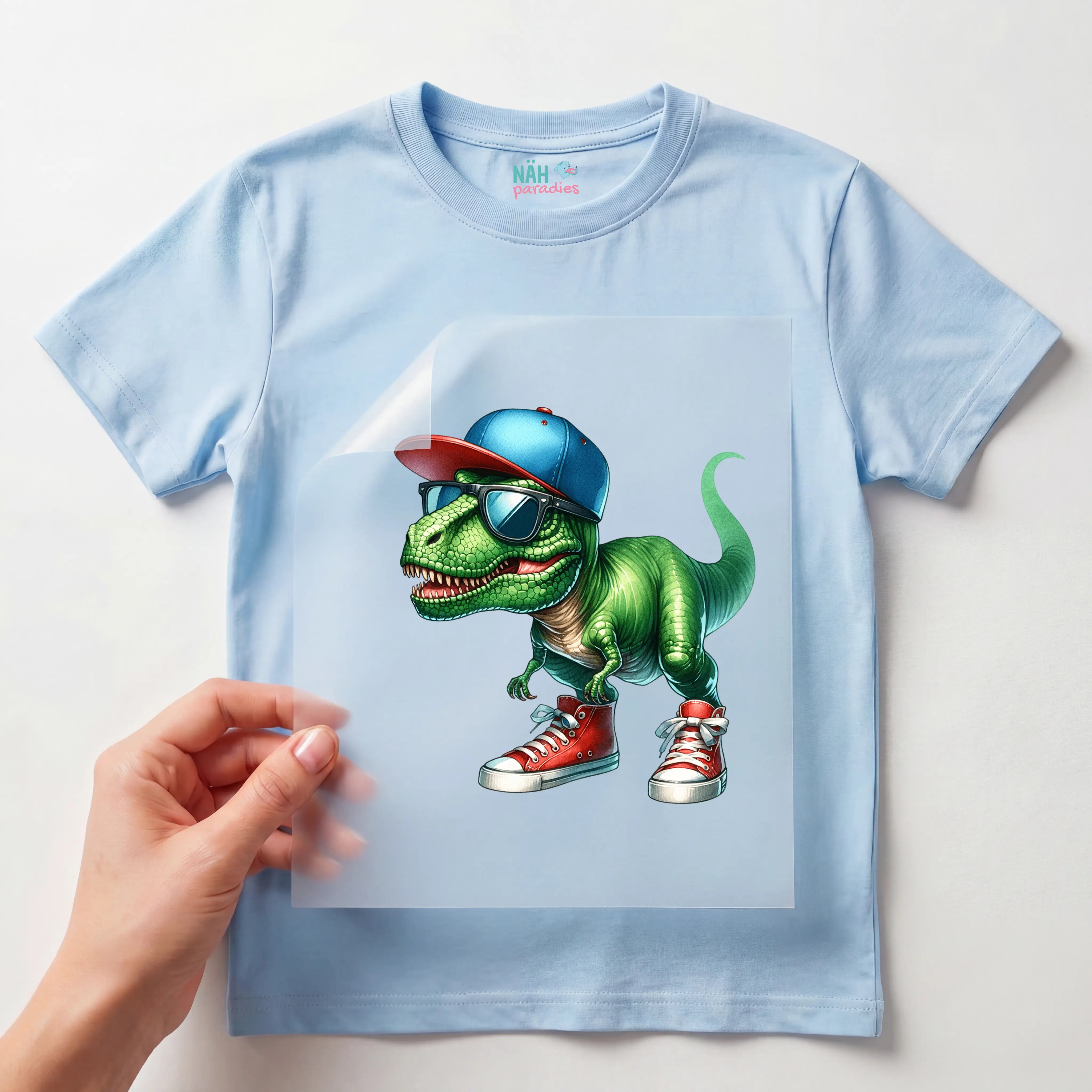 Bügelbild Dino T-Rex Streetcool