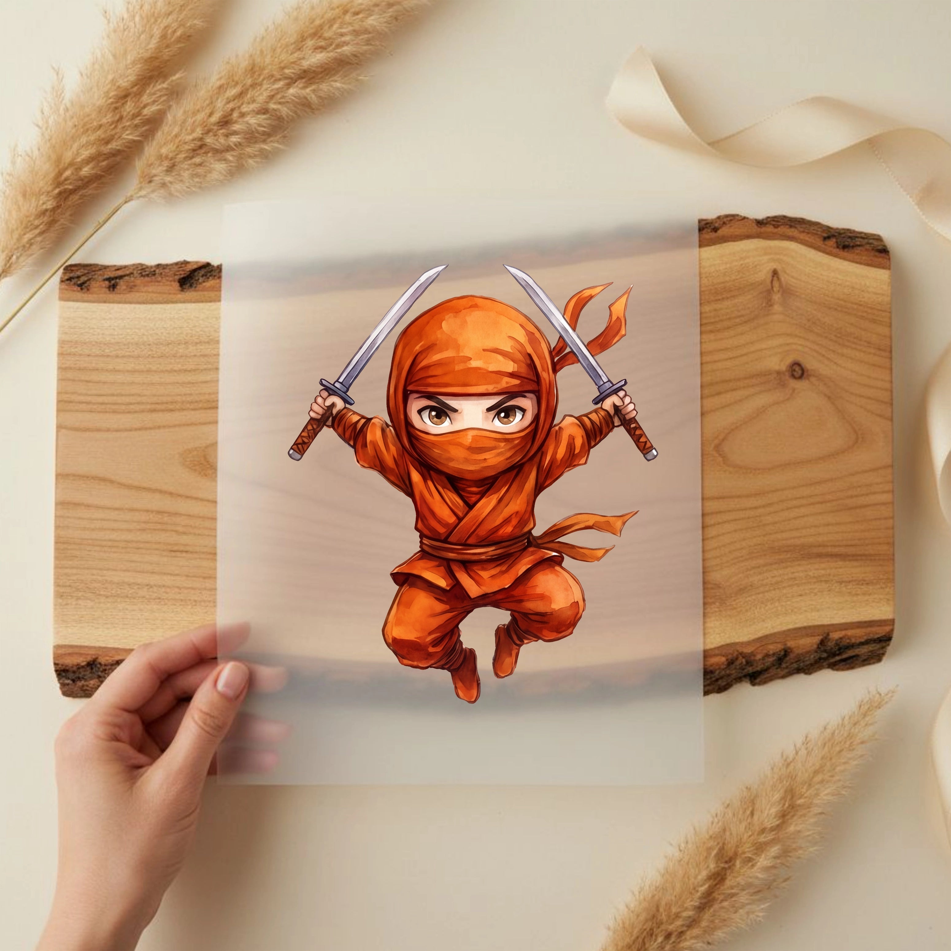 Bügelbild little Ninja