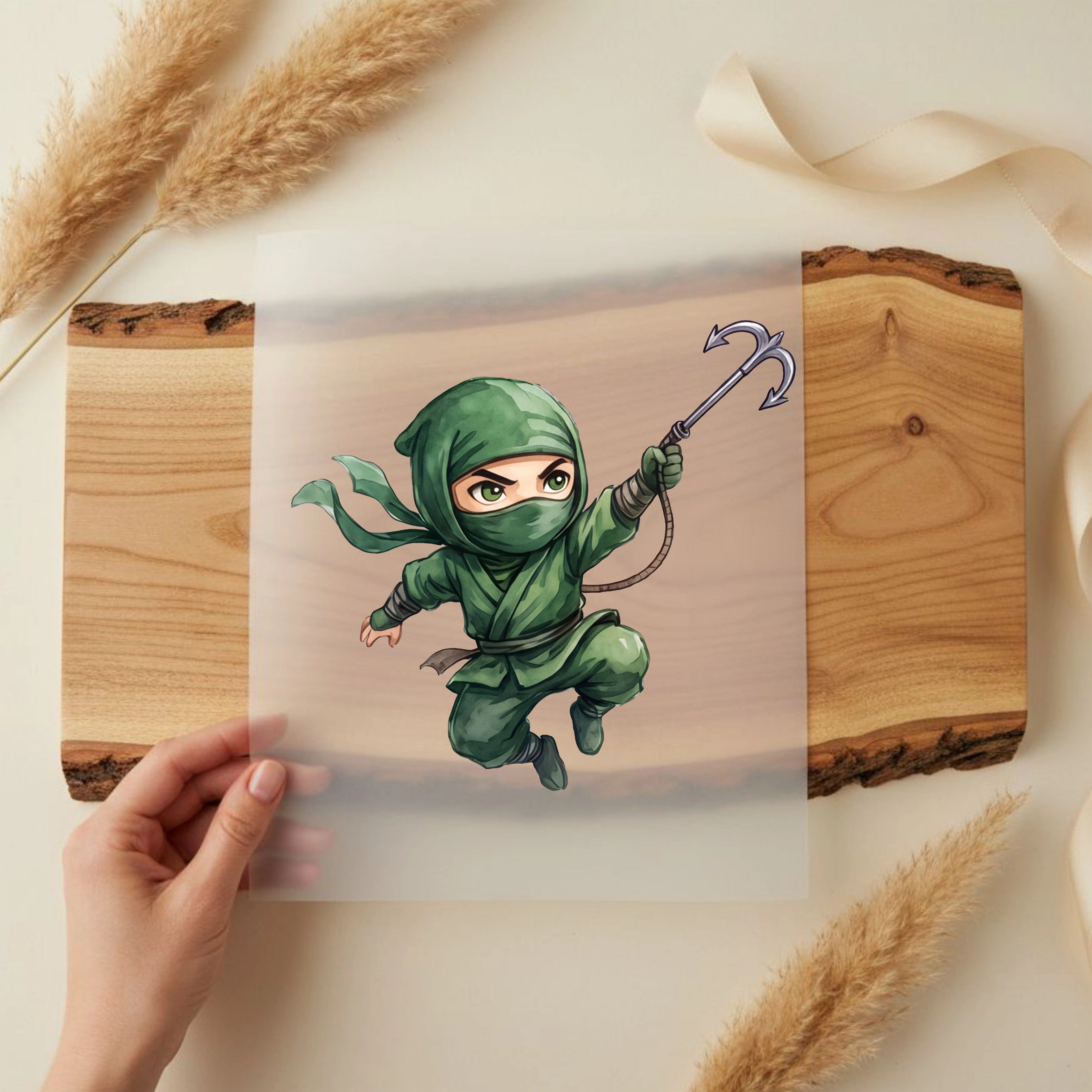 Bügelbild little Ninja