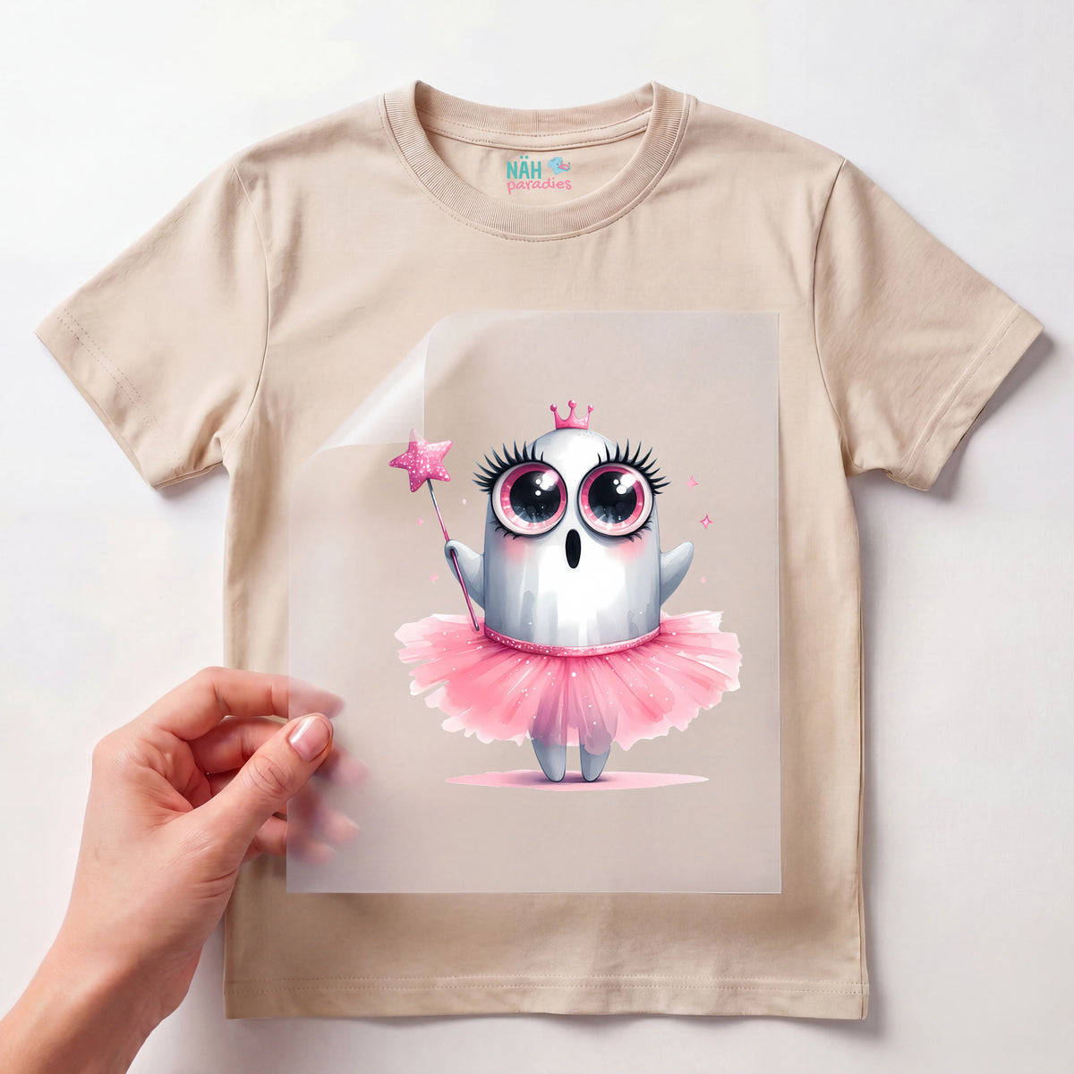 Bügelbild Geistchen Ballet Boo