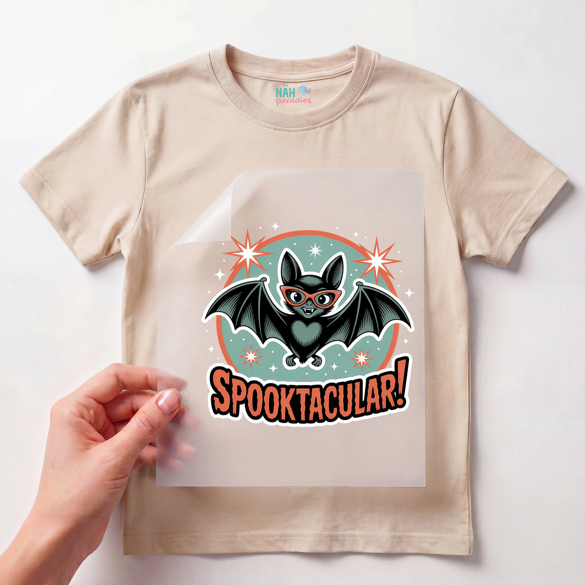 Bügelbild Fledermaus Spooktacular