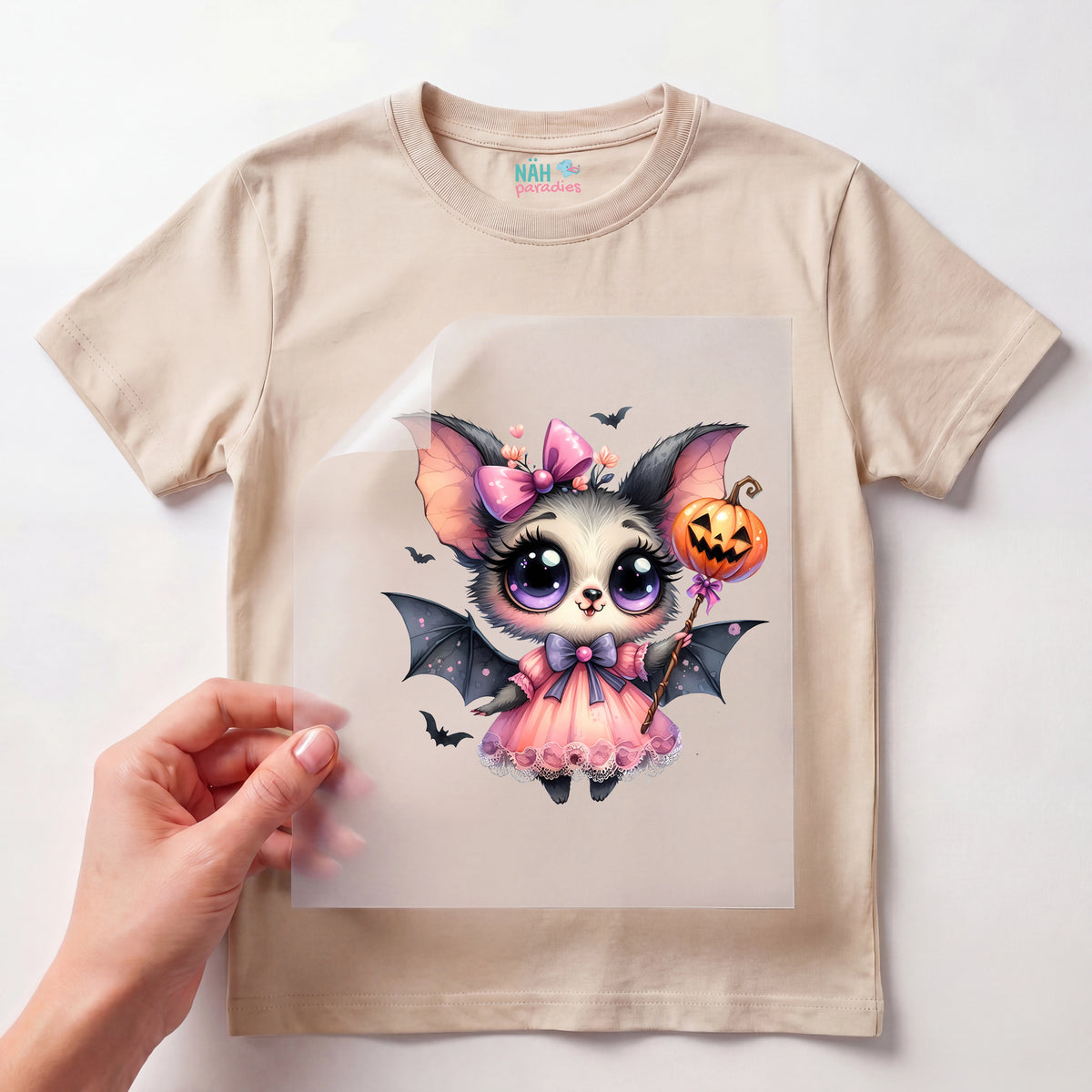 Bügelbild Fledermaus Zauberbatty