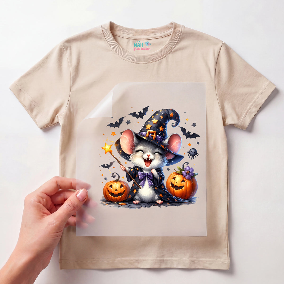 Bügelbild Zaubermaus Minka