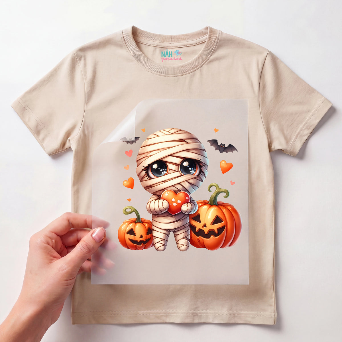 Bügelbild Halloween Mumie Muminchen