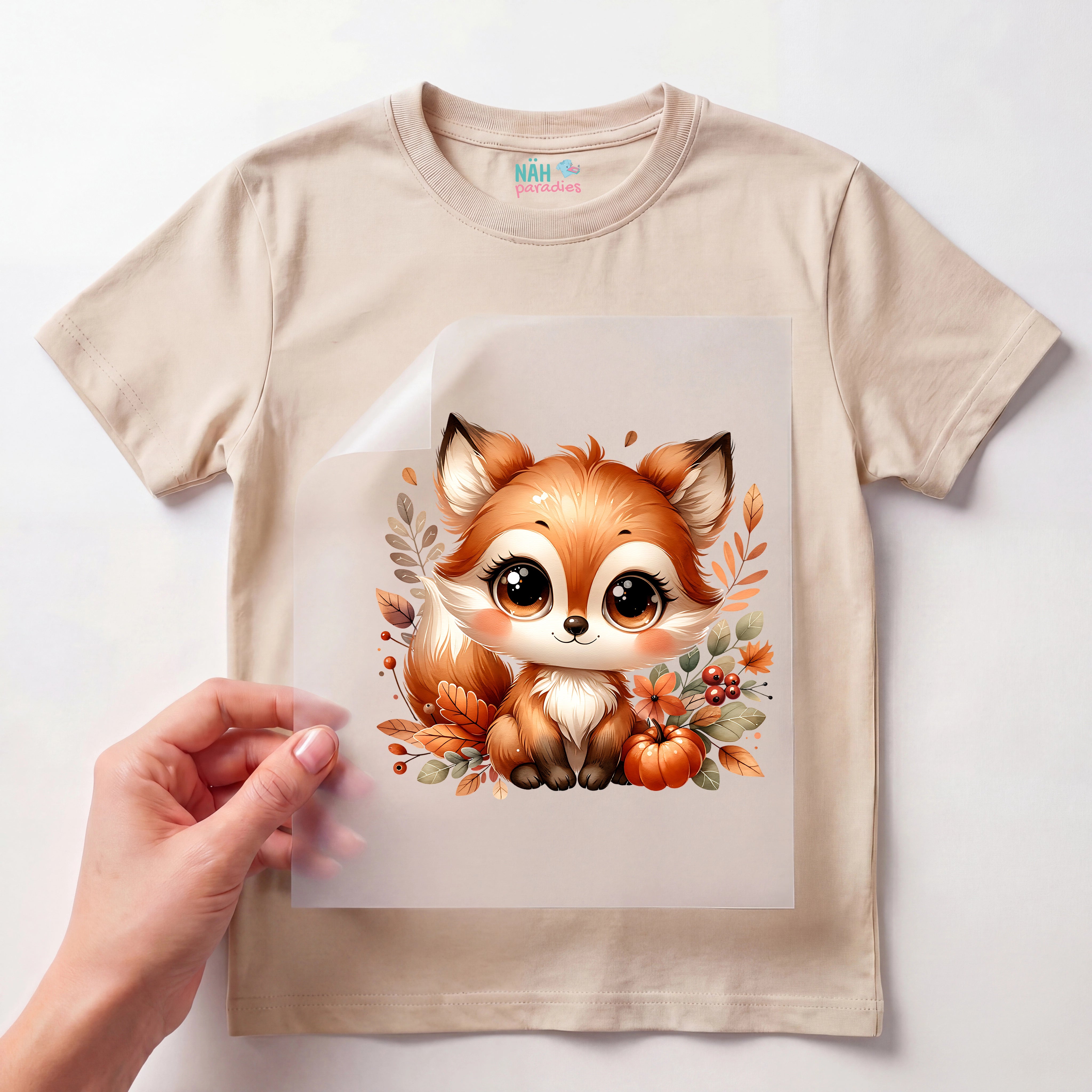 Bügelbild Fuchsbaby