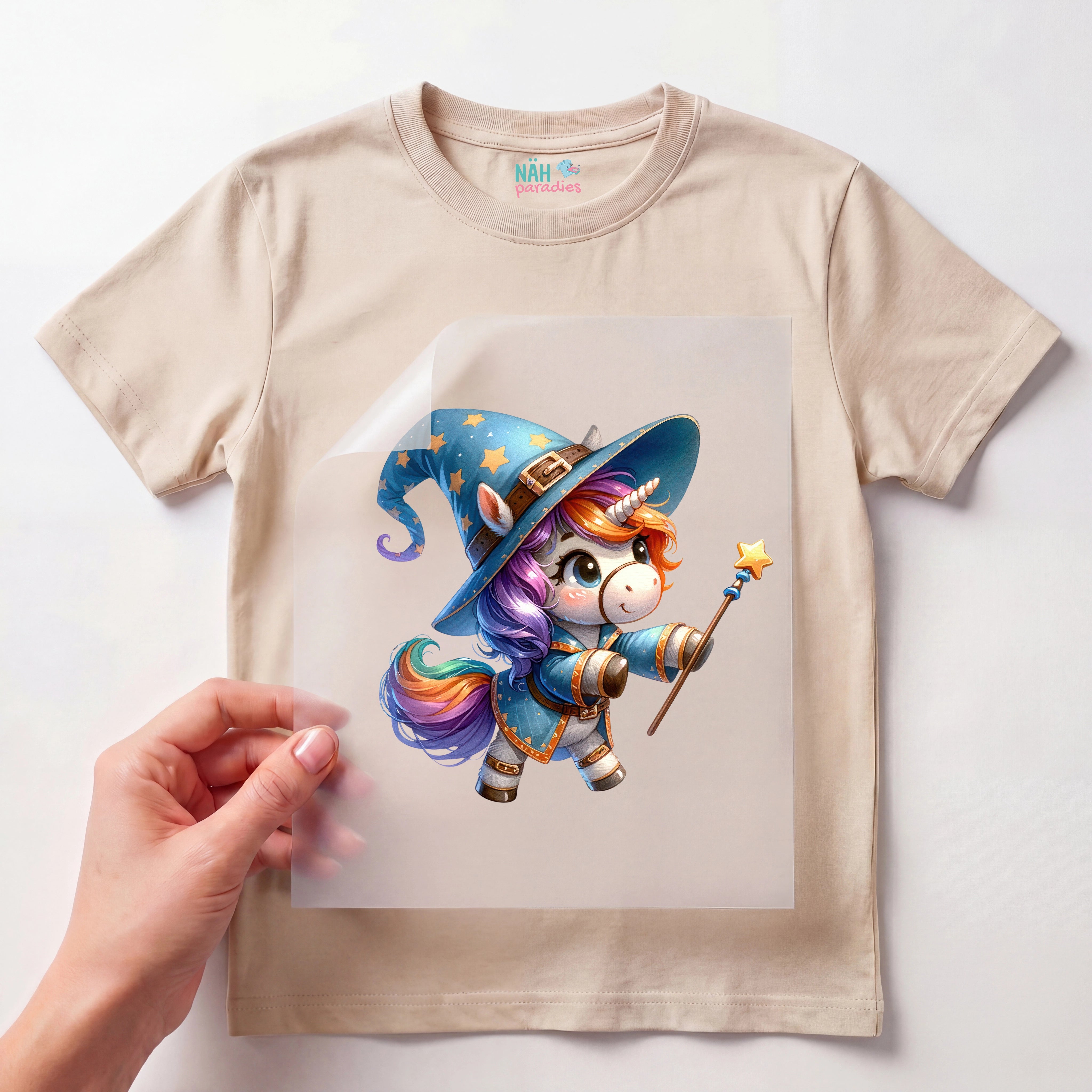 Bügelbild Pony Zauberin
