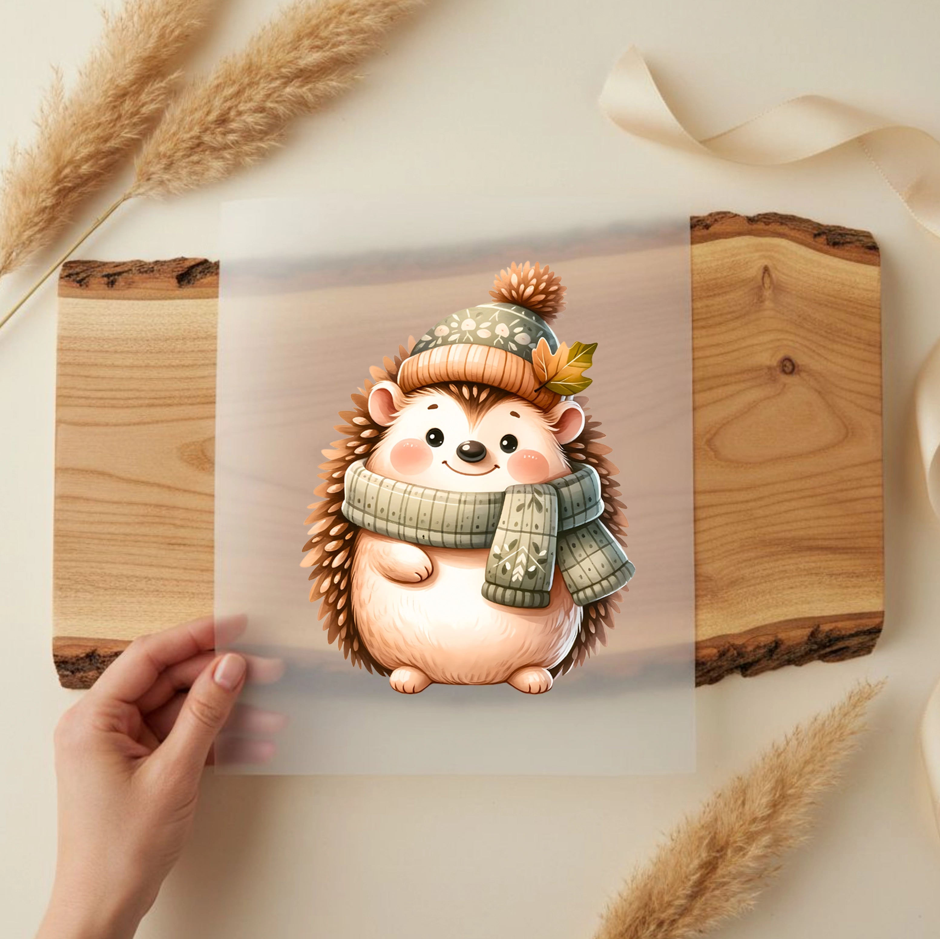 Bügelbild Kuschelfreund Igel