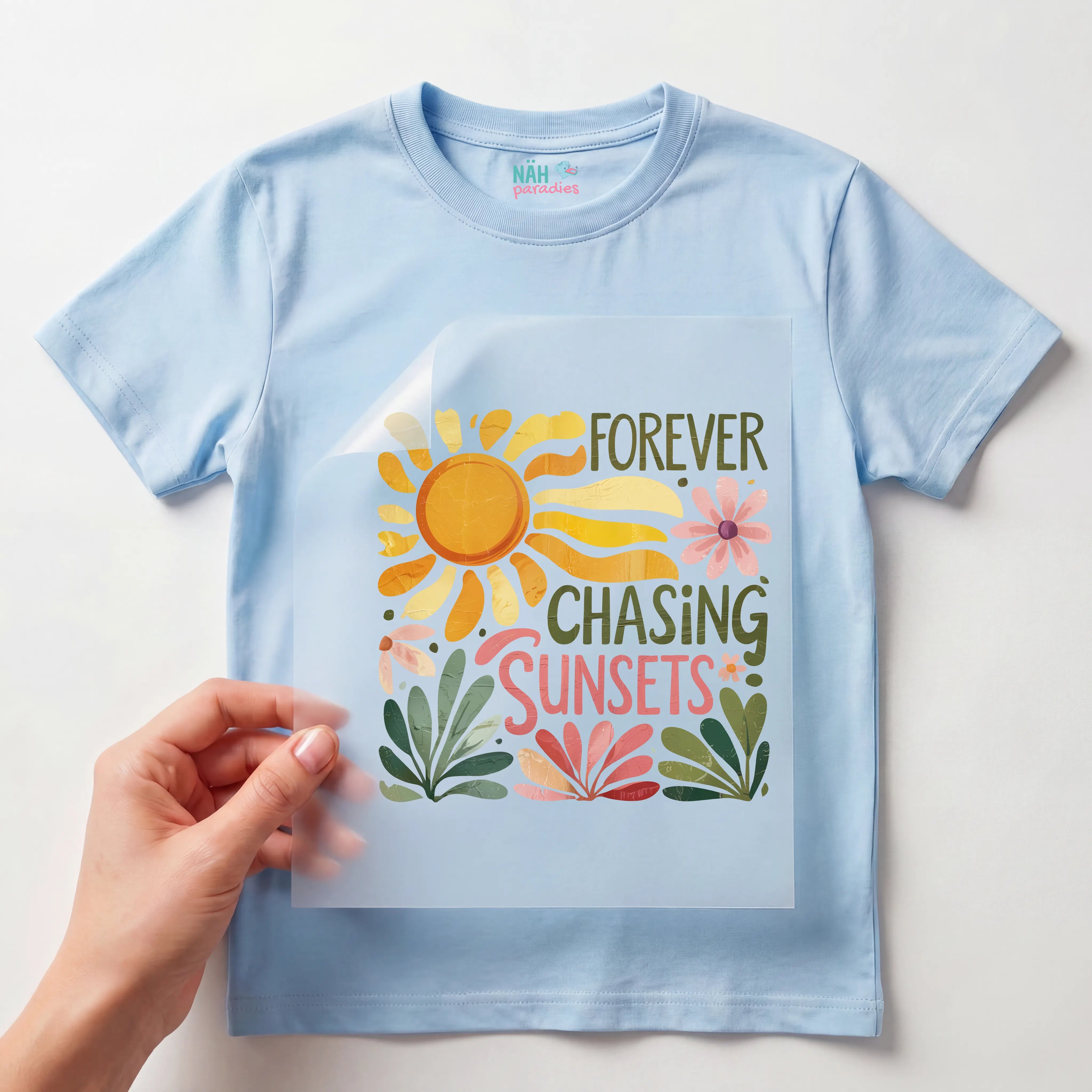Bügelbild Forever Chasing Sunsets