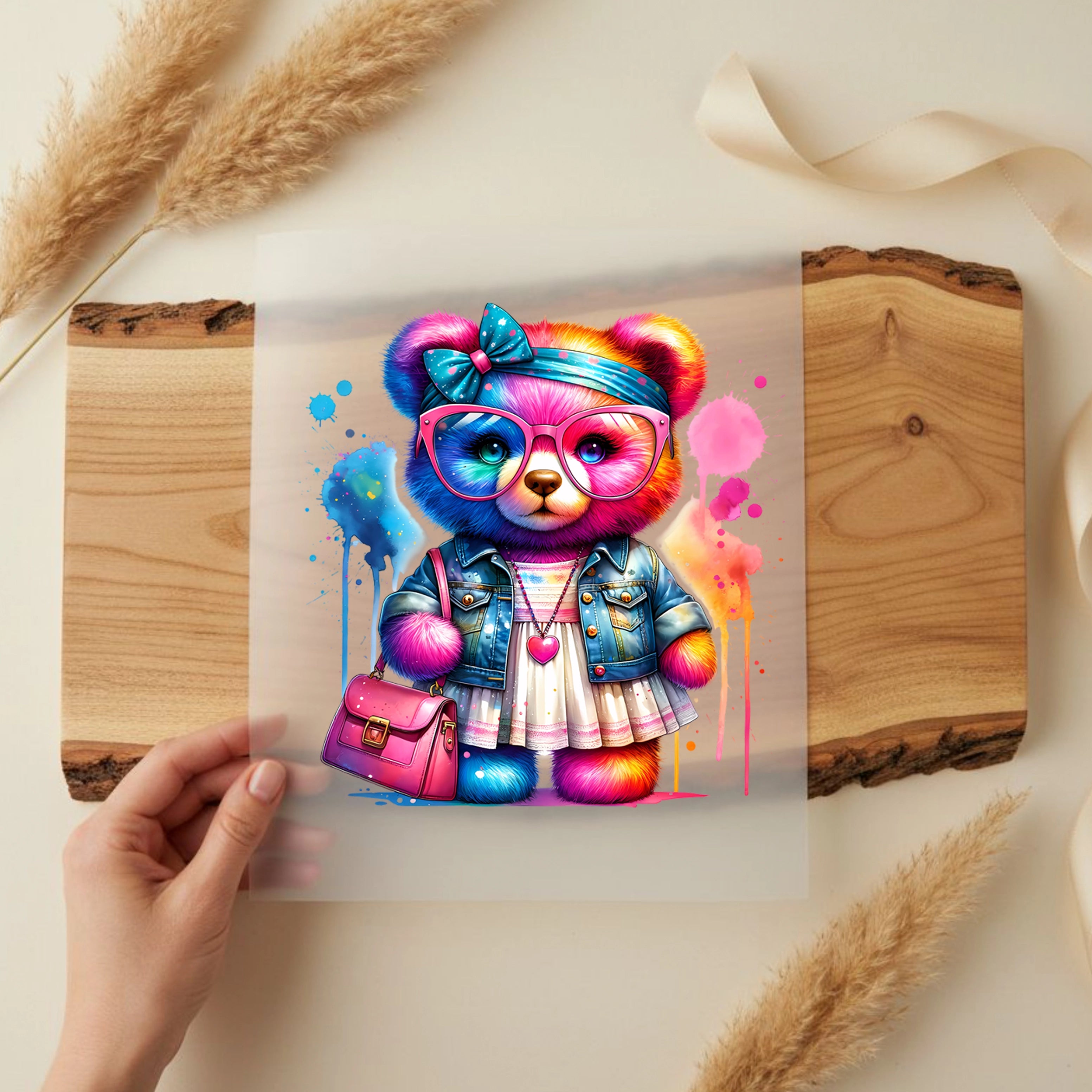 Bügelbild Bärchen Styleprinzessin