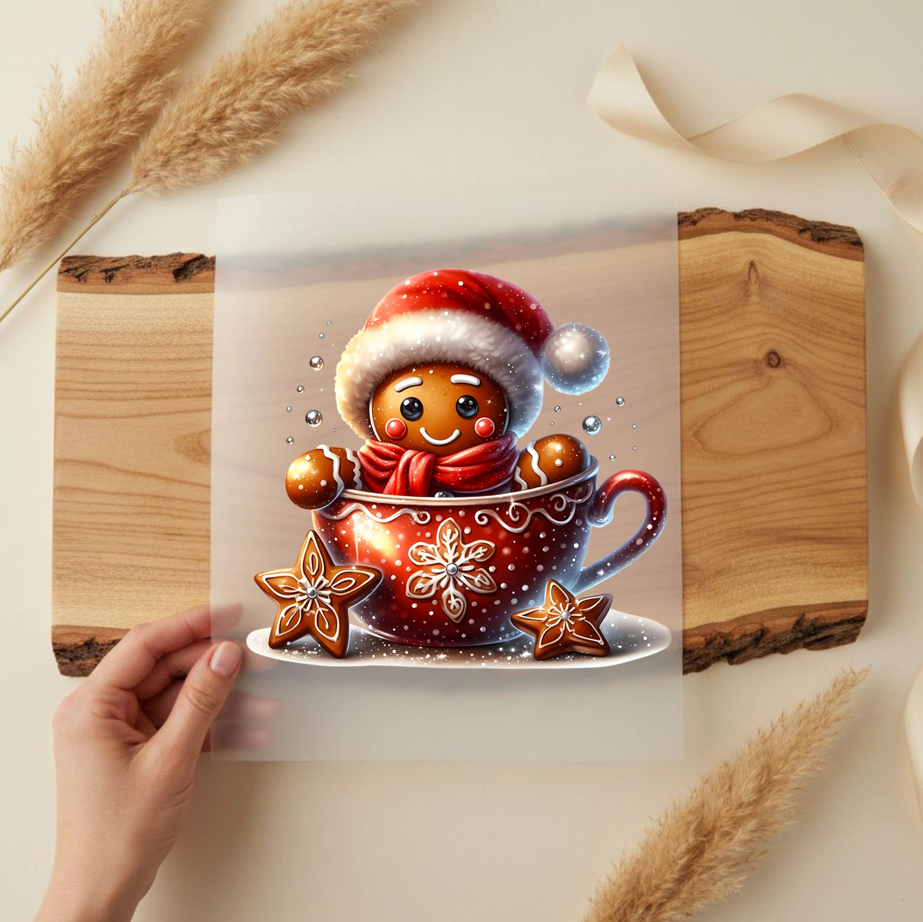 Bügelbild Tassenzauber Lebkuchen