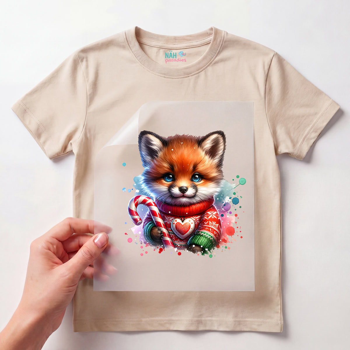 Bügelbild Fuchs Zuckermagie