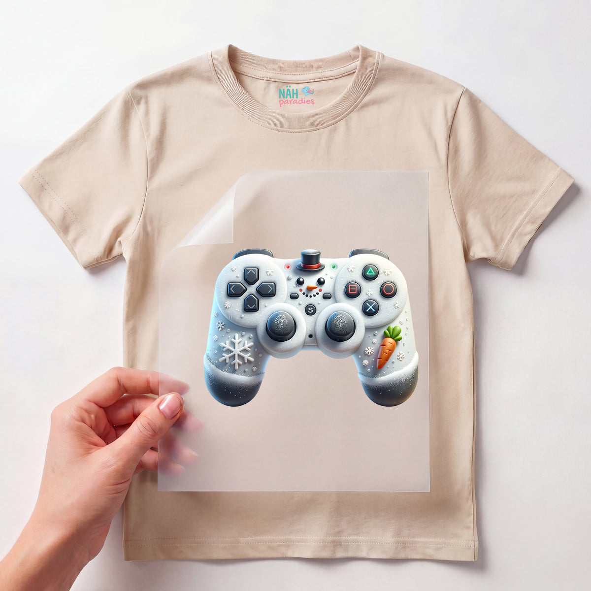 Bügelbild Controller Frostpad