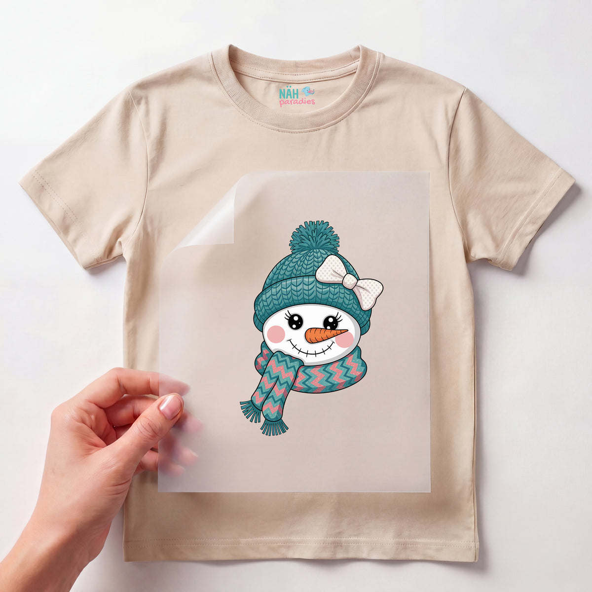 Bügelbild Frosty Girl