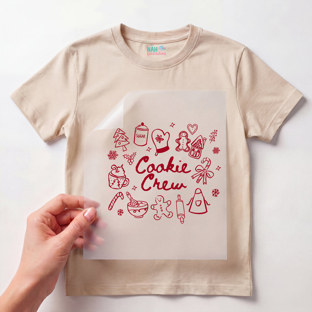 Bügelbild Cookie Crew