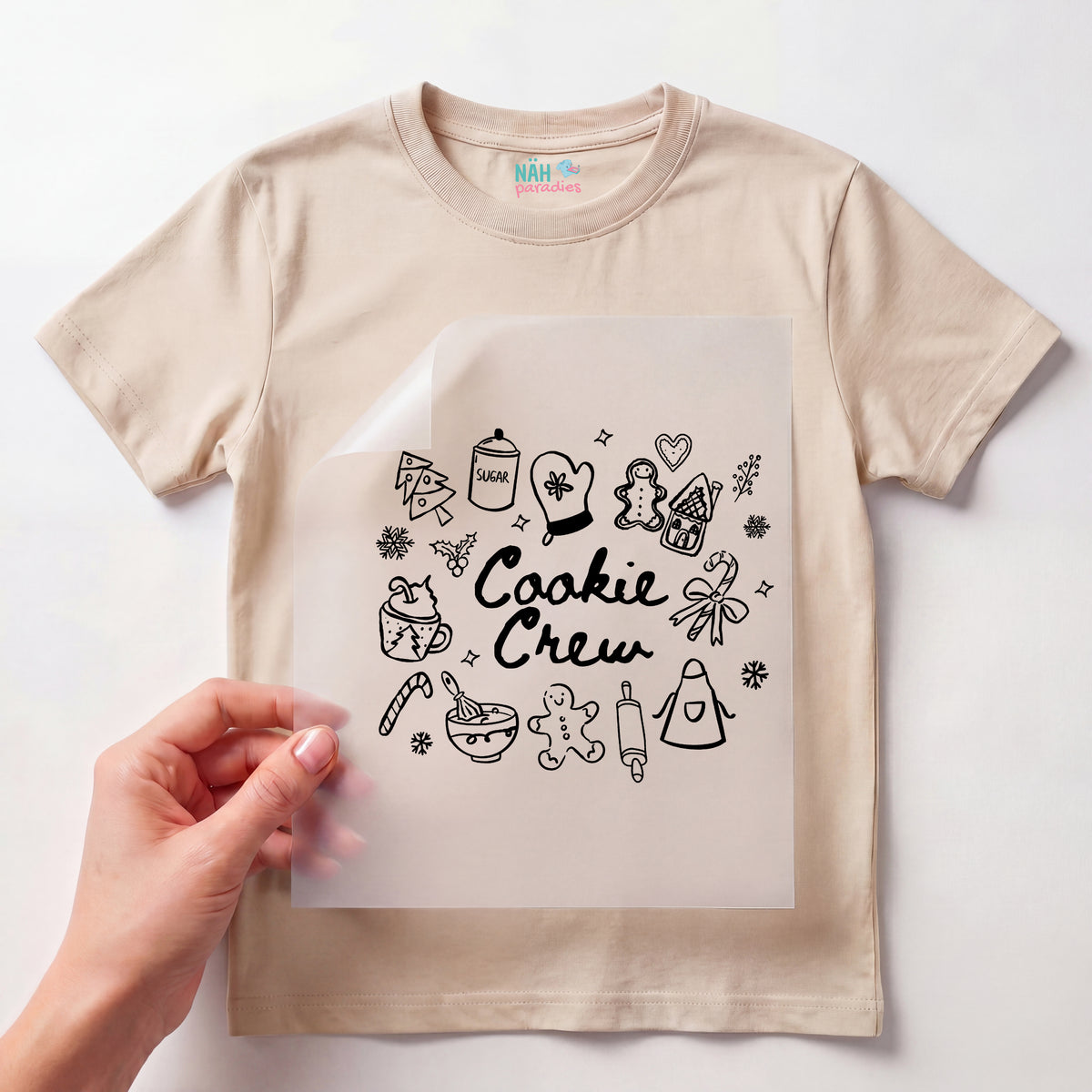 Bügelbild Cookie Crew