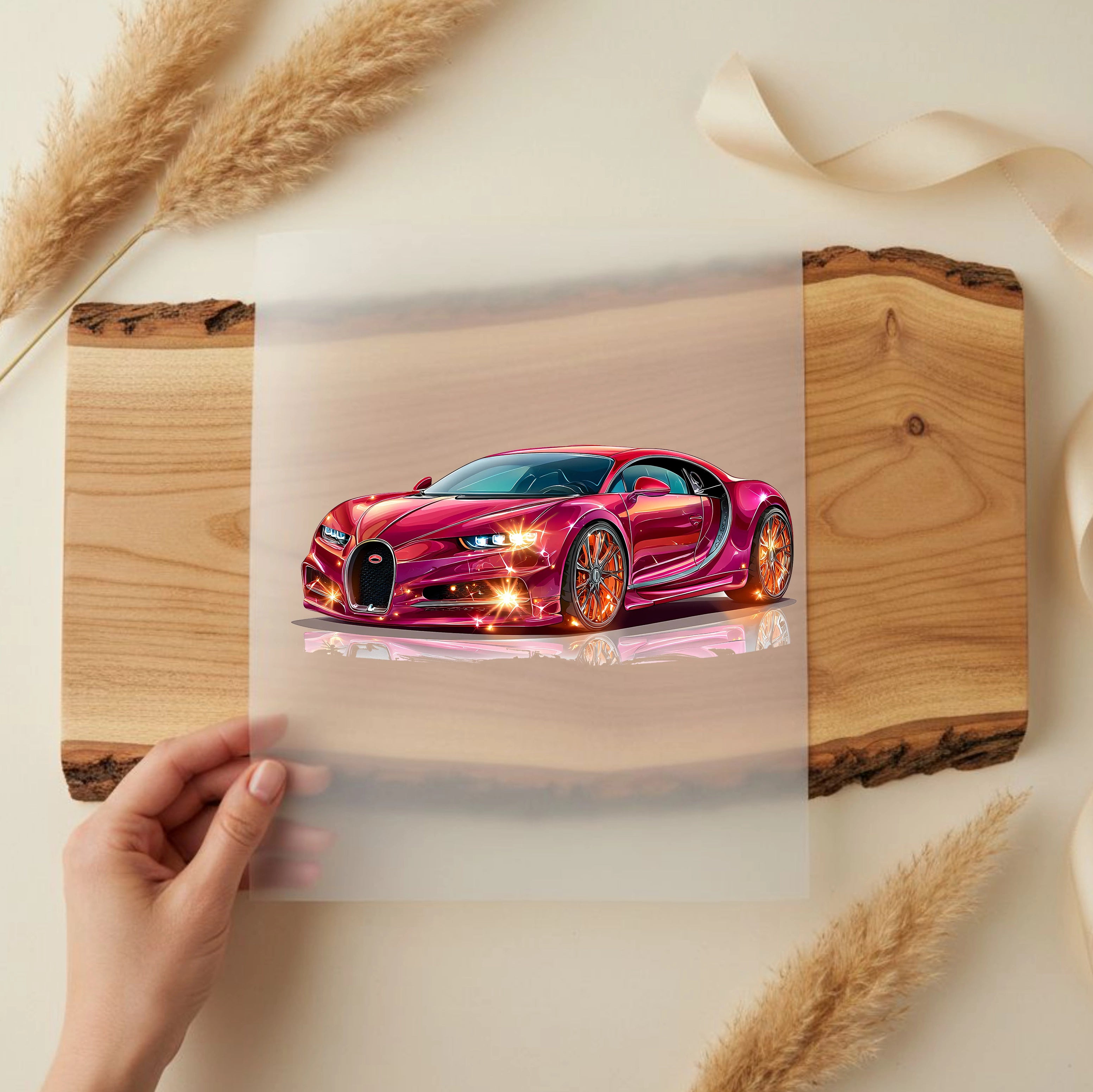 Bügelbild Auto Blaze Speedster