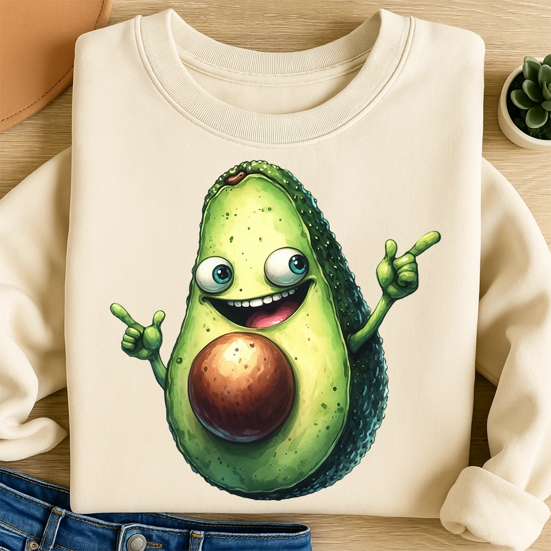 Bügelbild Avocado Mr. Avo