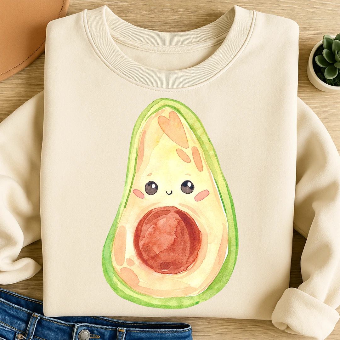 Bügelbild Avocado