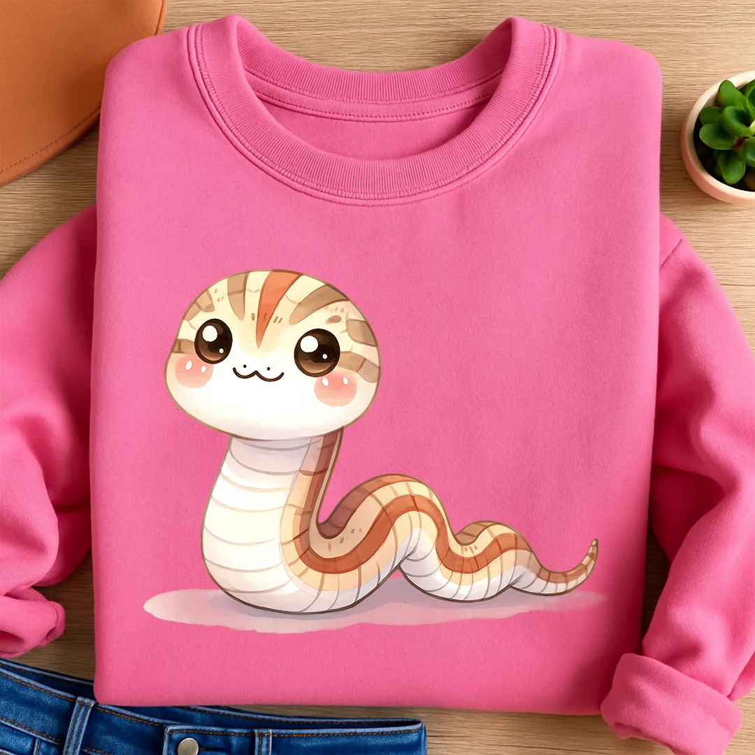 Bügelbild Baby Schlange