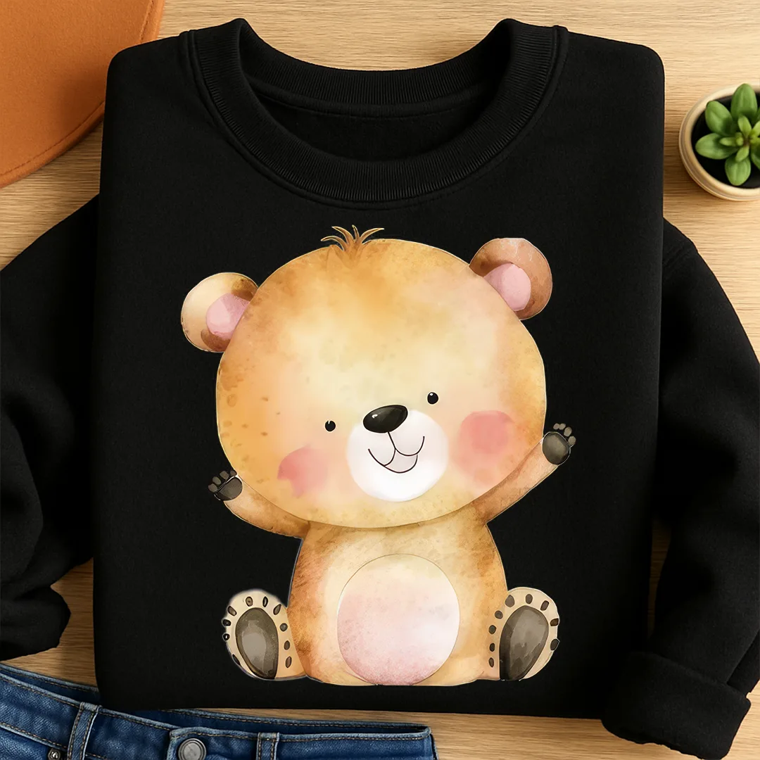 Bügelbild Bär Olli