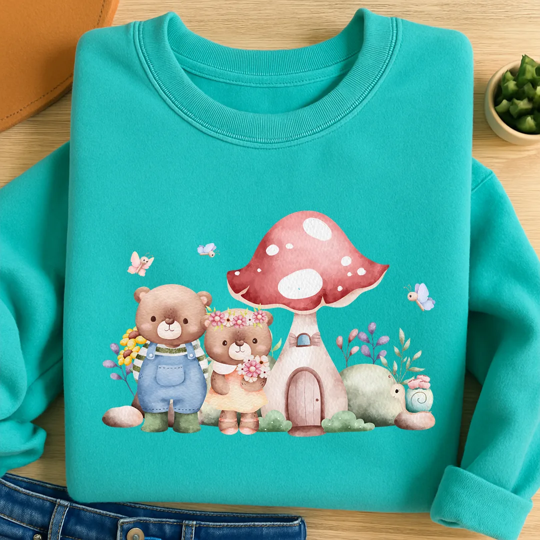 Bügelbild Bärchen Pärchen