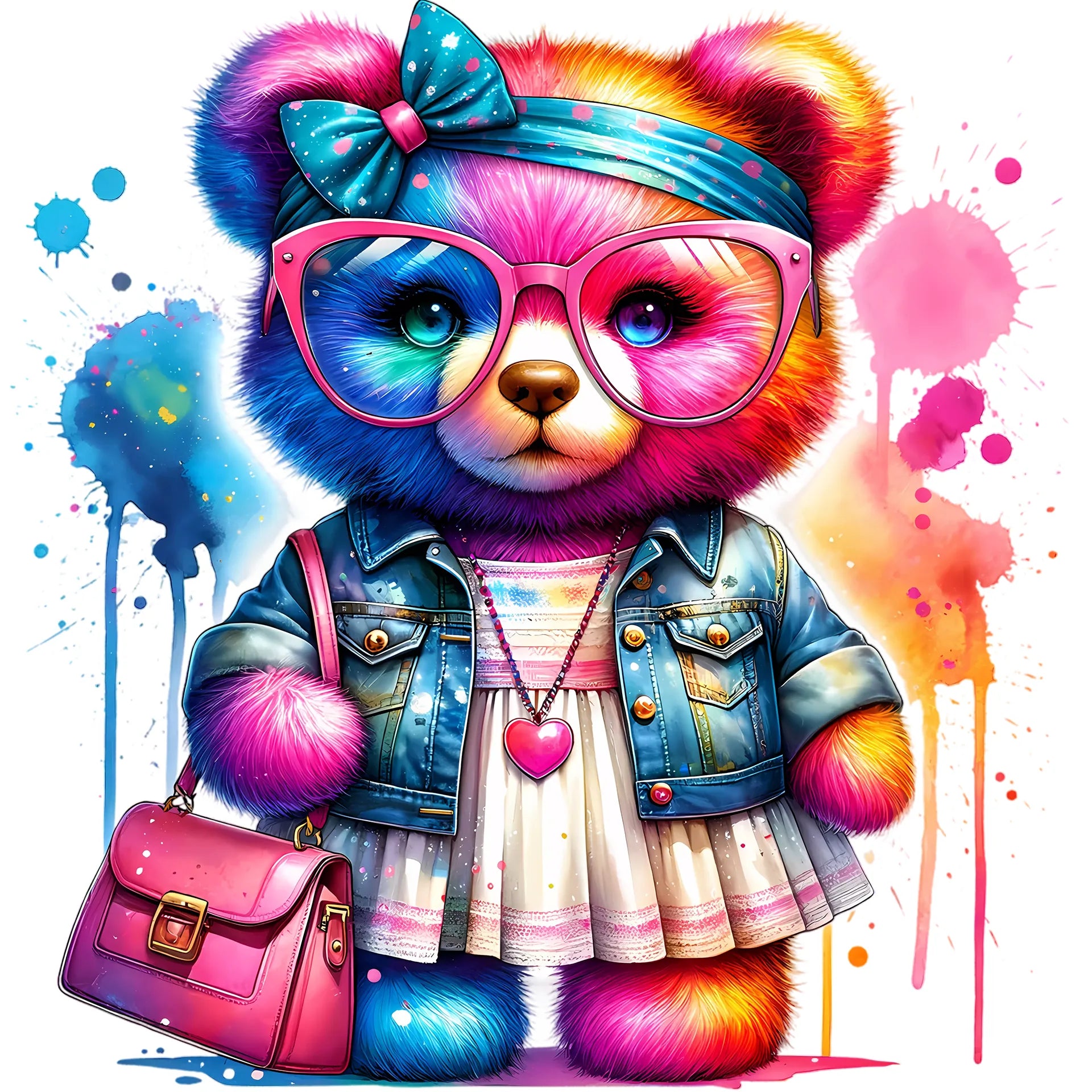 Bügelbild Bärchen Styleprinzessin