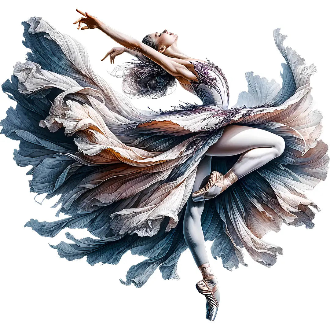 Bügelbild Ballettfee Traumtanz - S