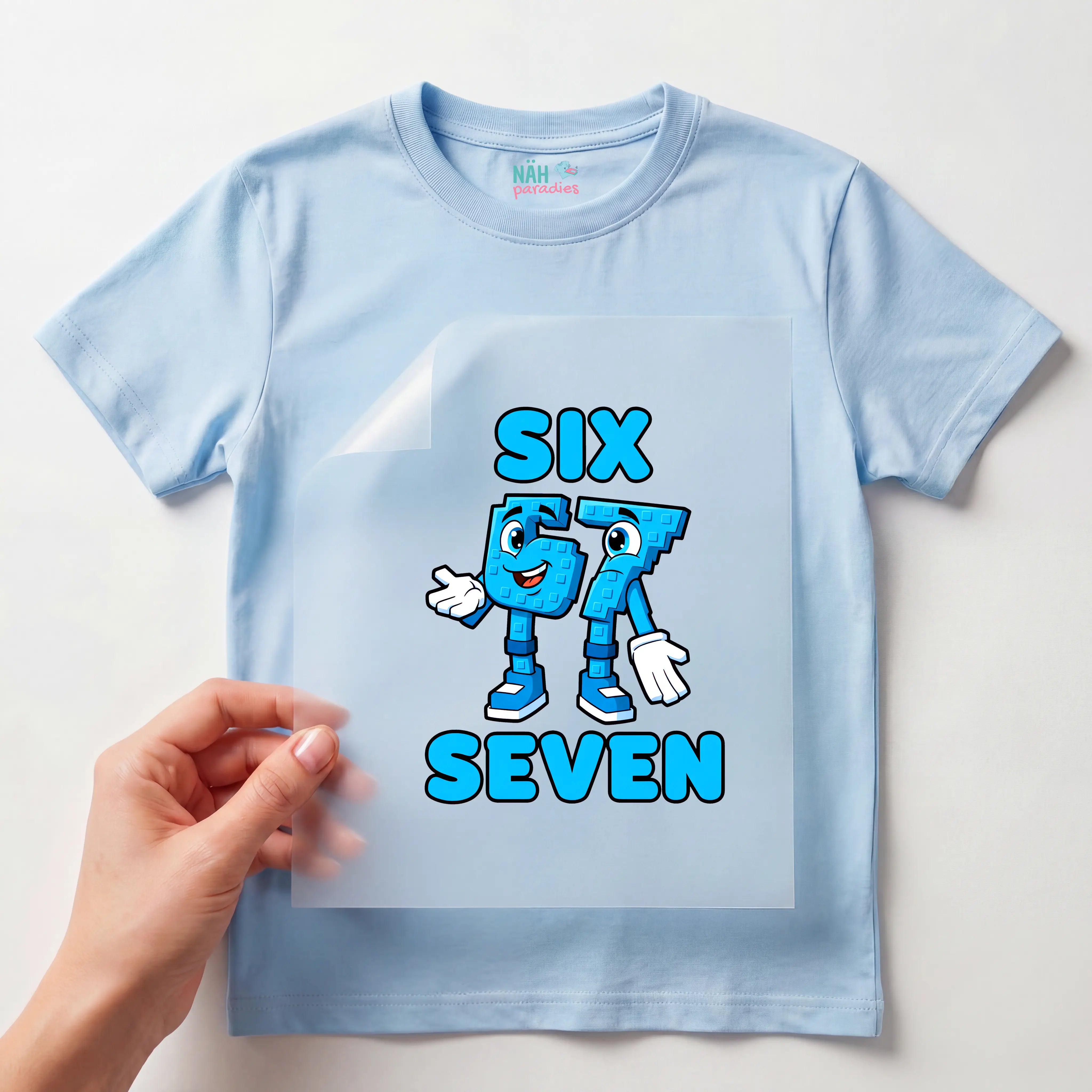 Bügelbild Italian Brainrot Six Seven