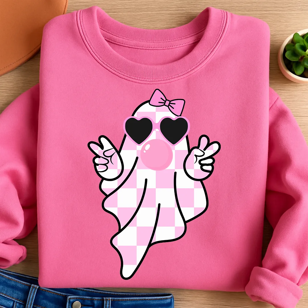 Bügelbild Bubblegum Gespenst