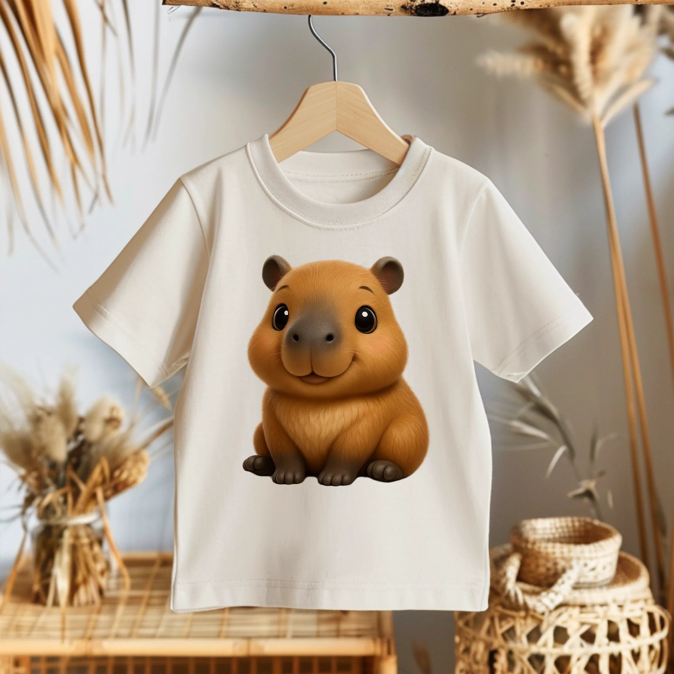 Bügelbild Capybara Knuffelnase - S