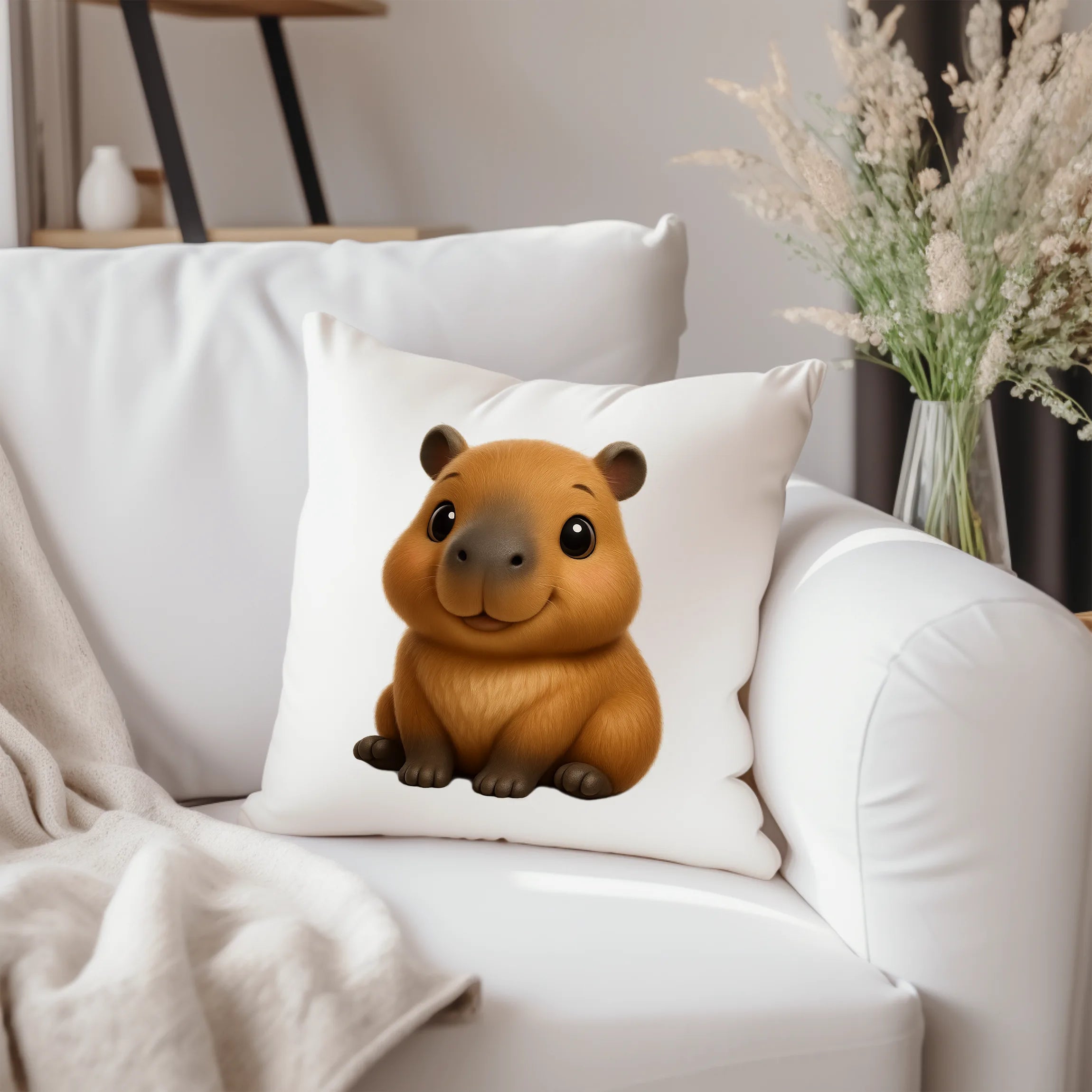Bügelbild Capybara Knuffelnase - S