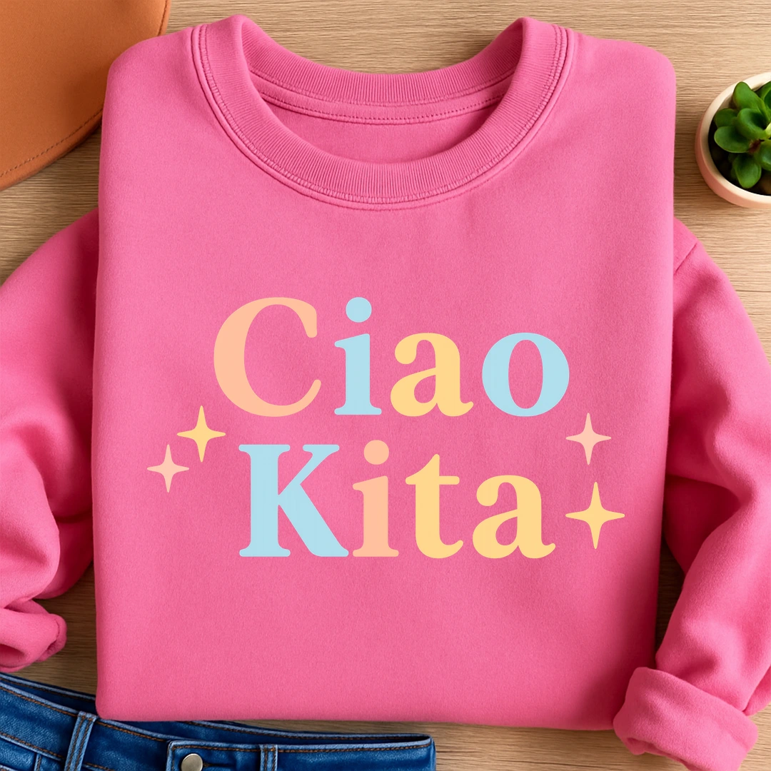 Bügelbild Ciao Kita Pastel