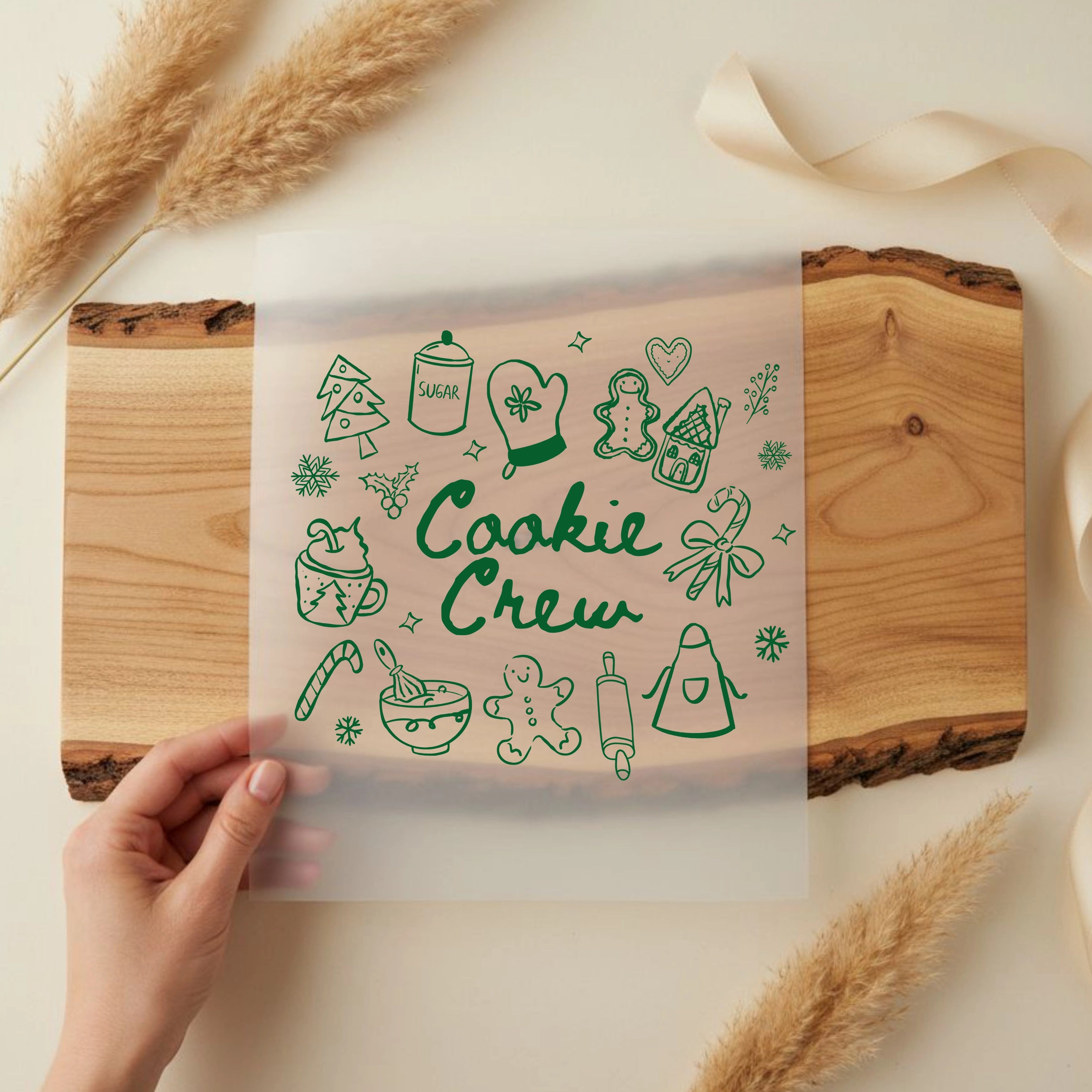 Bügelbild Cookie Crew