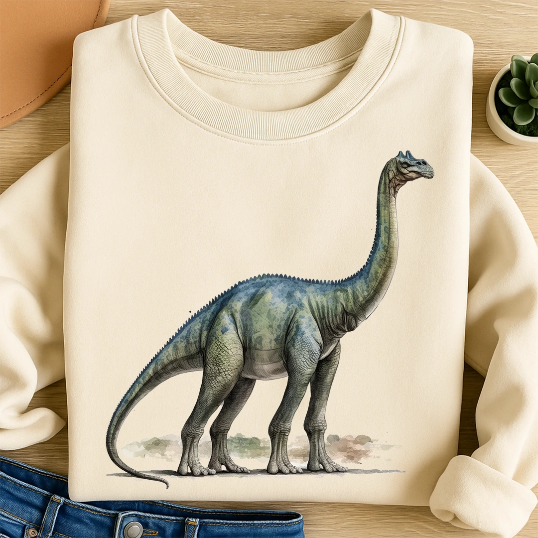 Bügelbild Brachiosaurus Dinosaurier