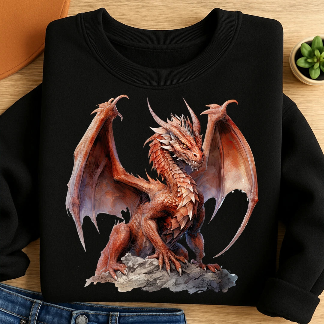 Bügelbild Drache Ragon
