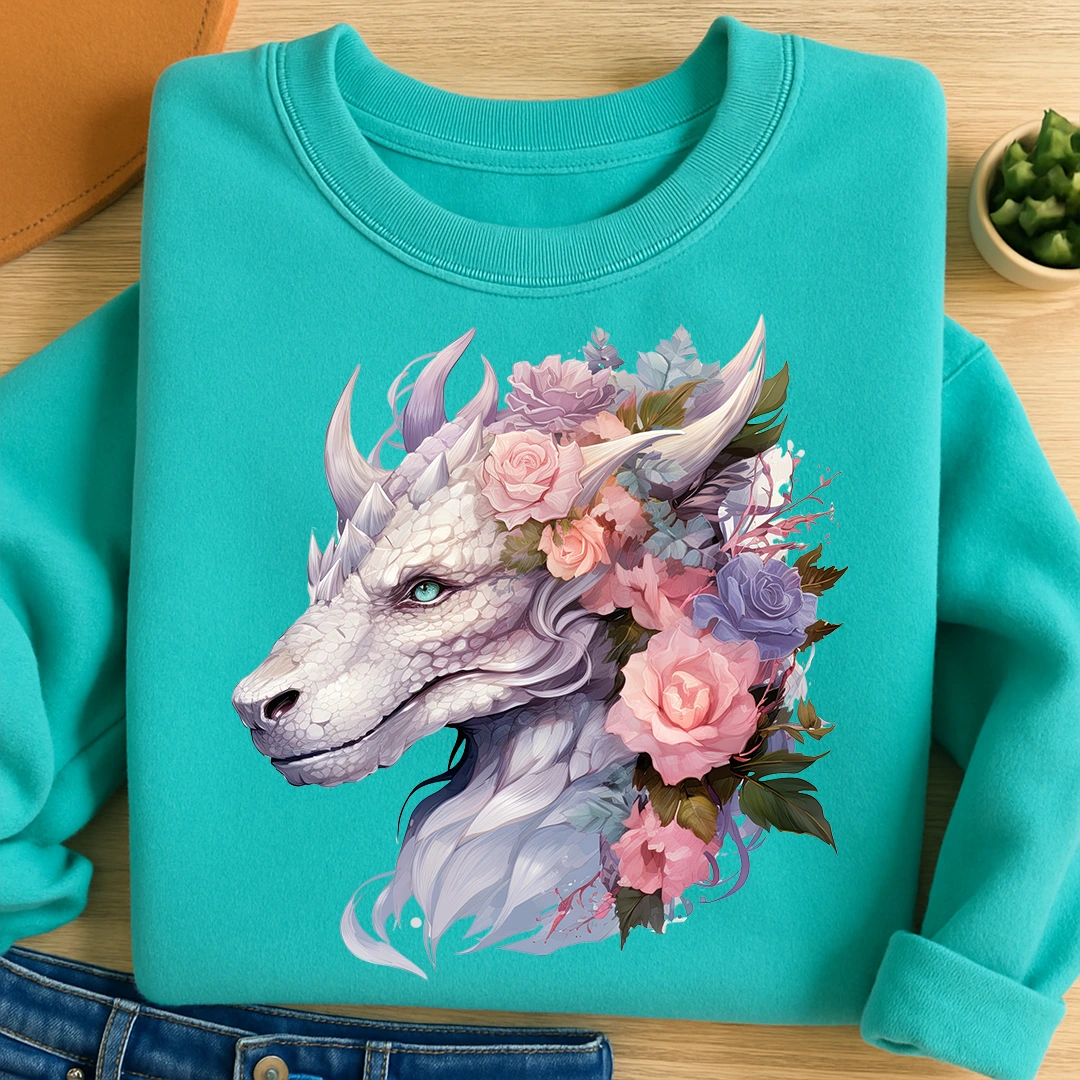 Bügelbild Drache Veridia
