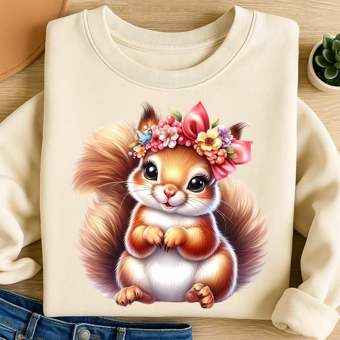 Bügelbild Eichhörnchen Nala Flinkpfötchen